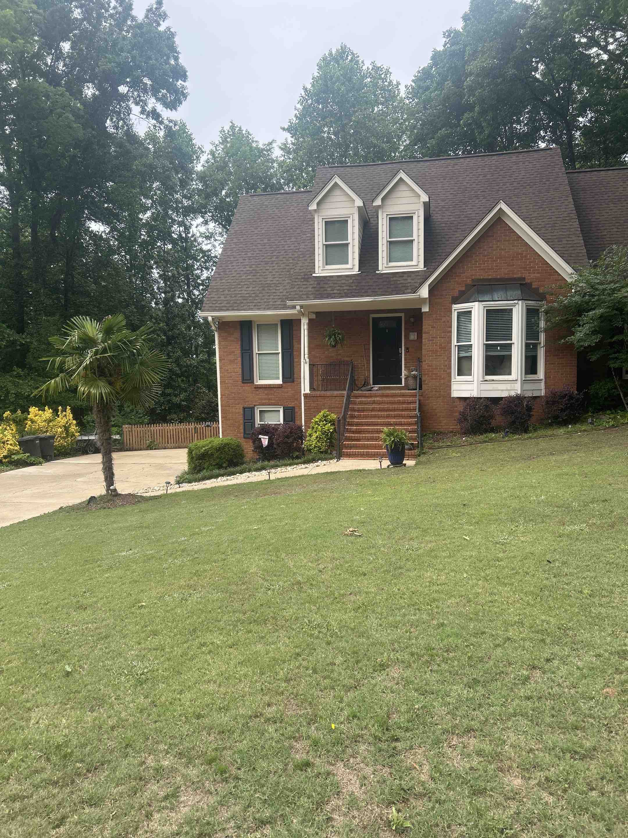 Birmingham, AL - Did the house wash here with the driveway, pressure washing, and an exterior window cleaning