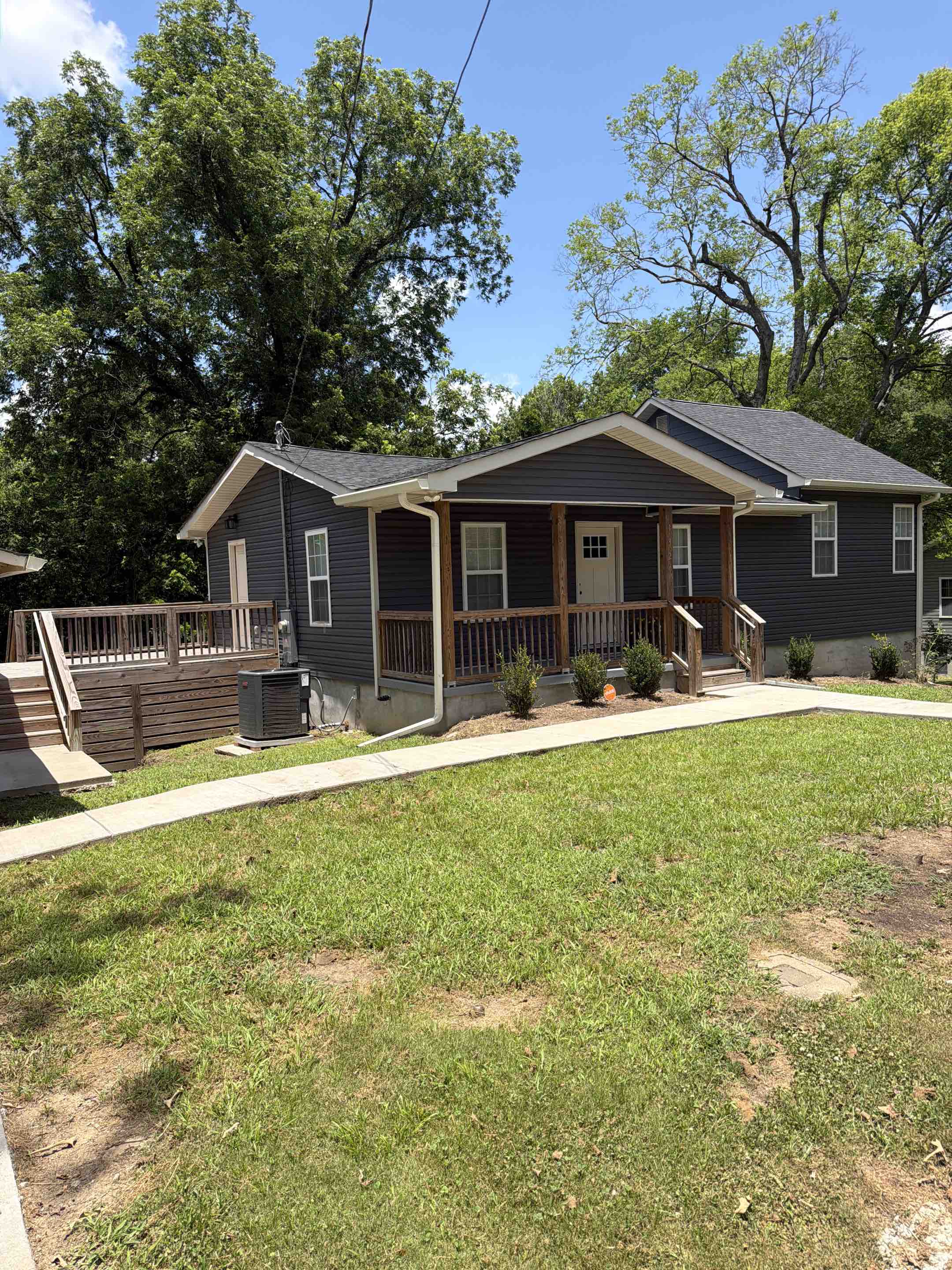 Birmingham, AL - Cleaned out gutters and downspouts to restore proper water, flow, and drainage