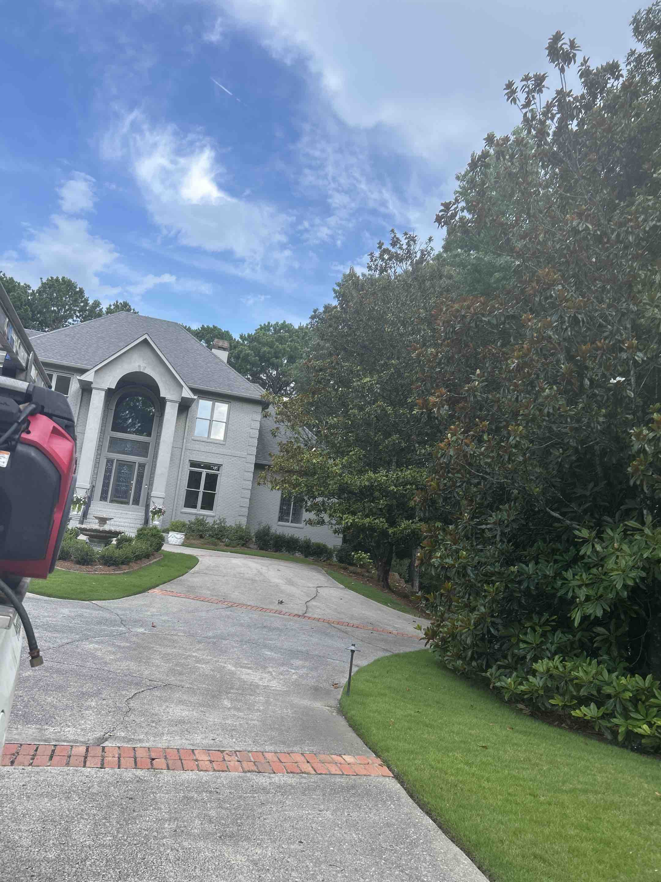Birmingham, AL - Did interior and exterior windows here with light fixtures and a mirror