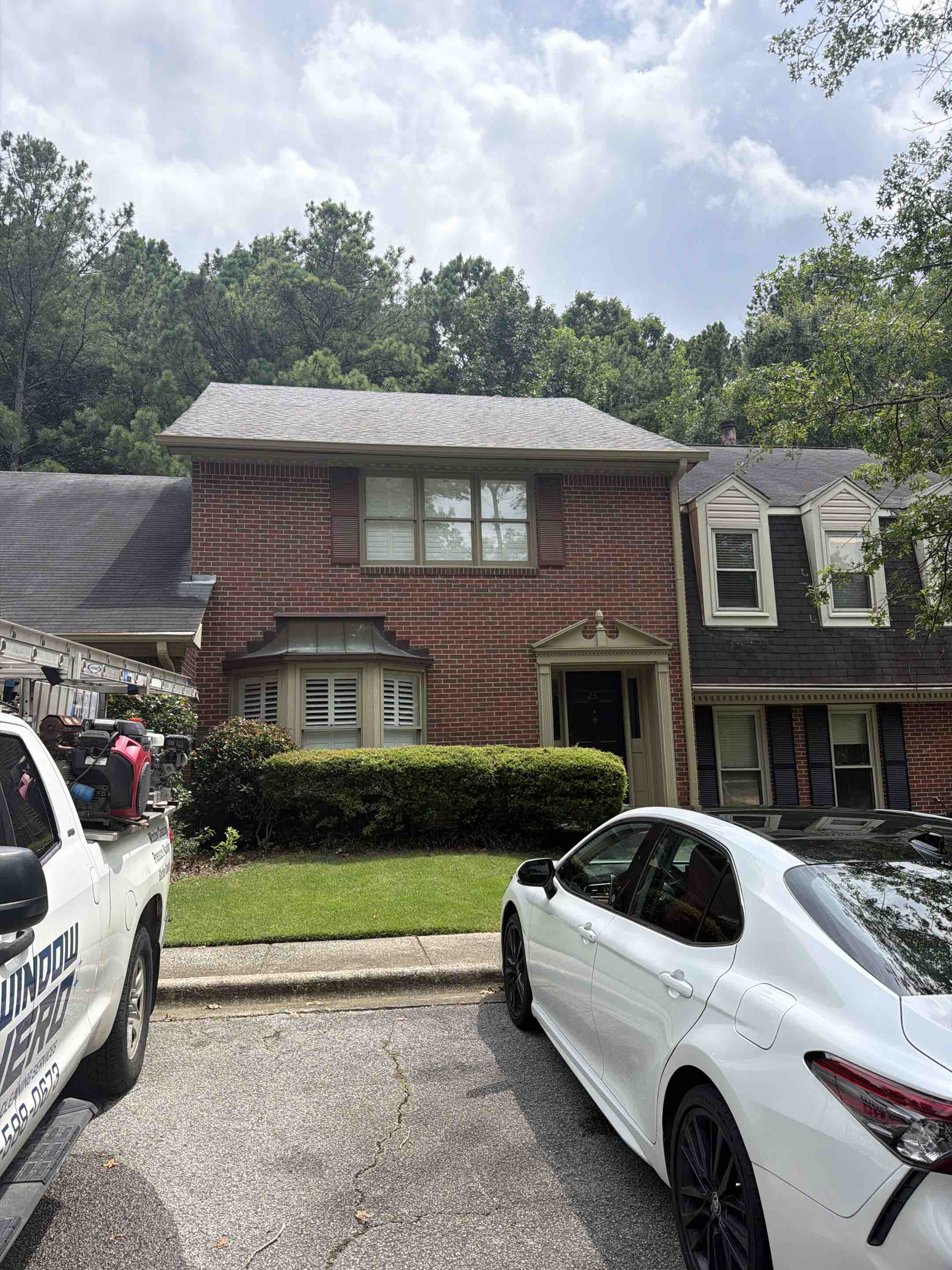 Birmingham, AL - Cleaned gutters and bounce spouts to restore water, flow and drain drainage