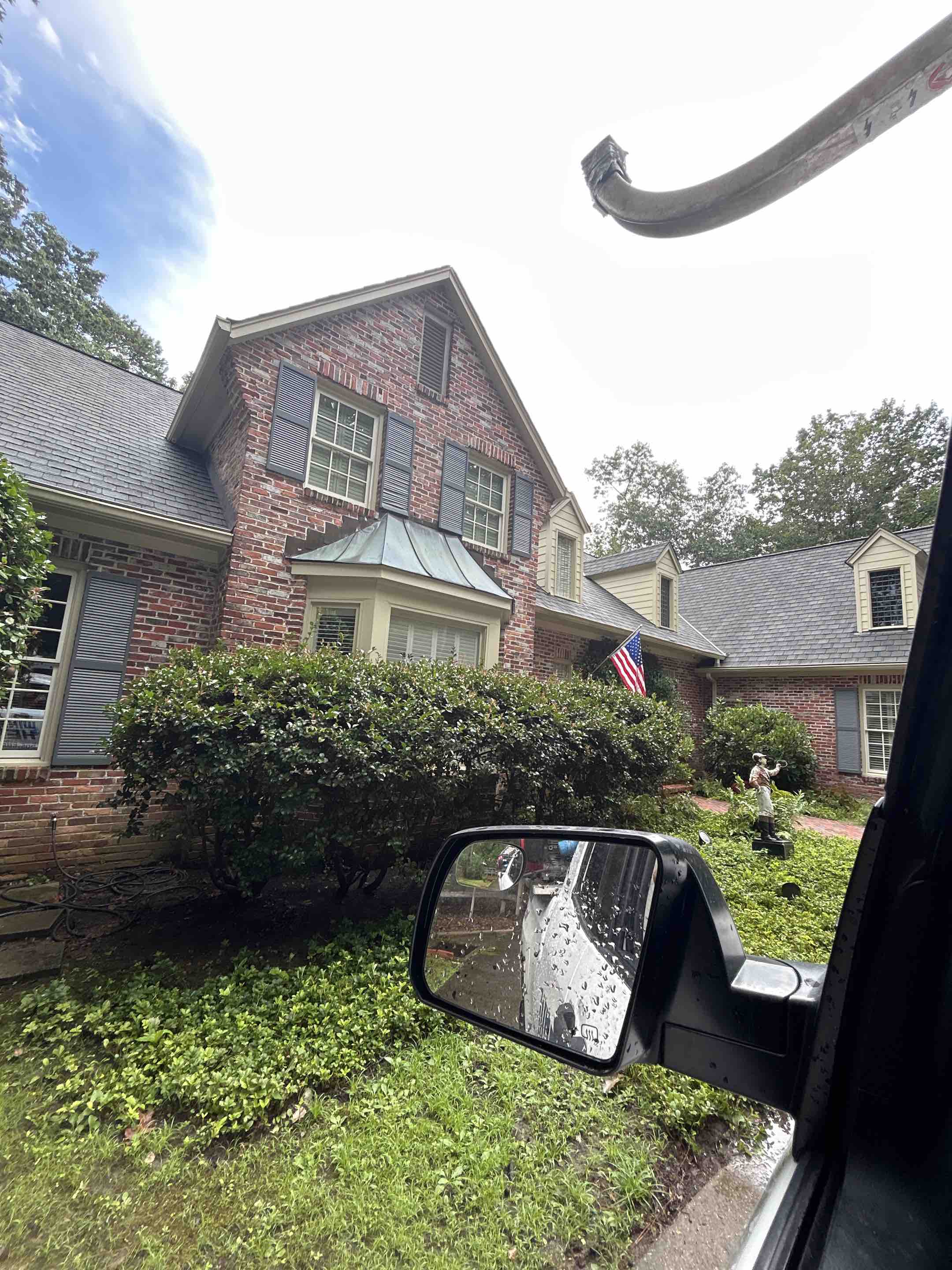 Birmingham, AL - Did a roof wash here as well as cleaning the gutters and cleaning exterior windows