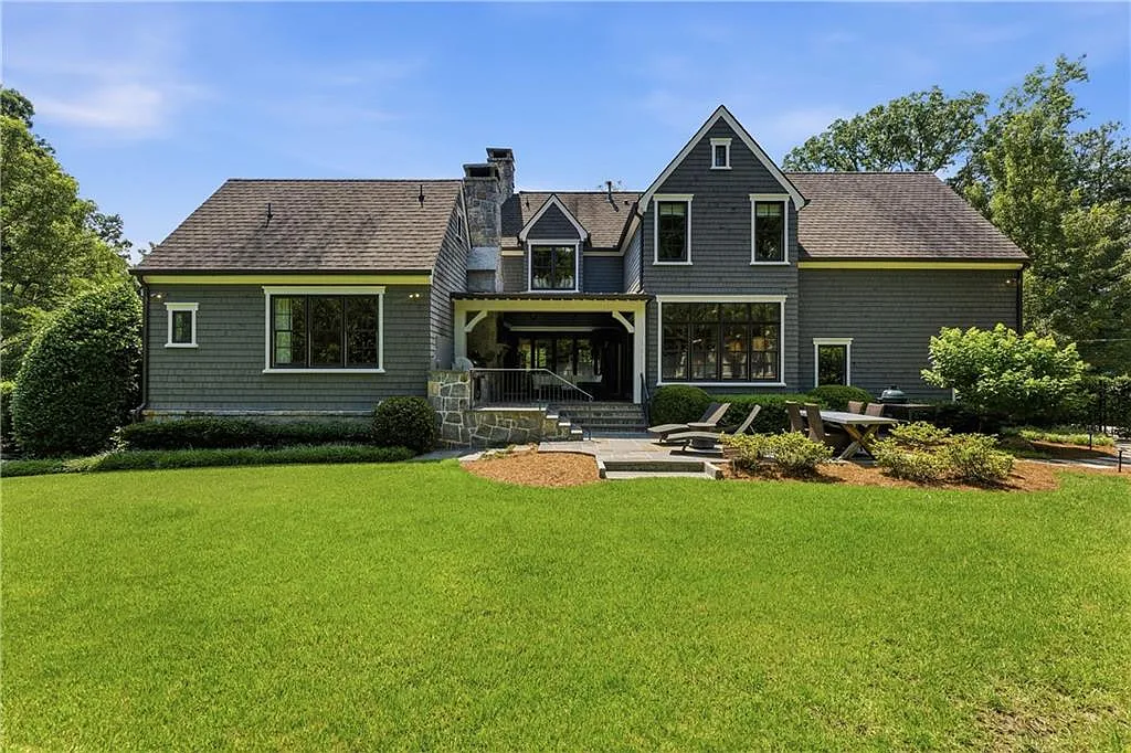 Atlanta, GA - We pressure washed the entire interior and exterior, cleaned the roof, and pressure washed the driveway, ensuring a spotless and refreshed appearance at this home in Chastain Park