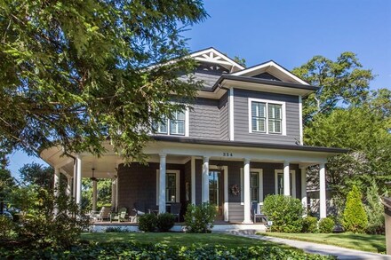 Atlanta, GA - This customer has scheduled us to do a full exterior window clean as well as an exterior soft wash on the siding of the home 