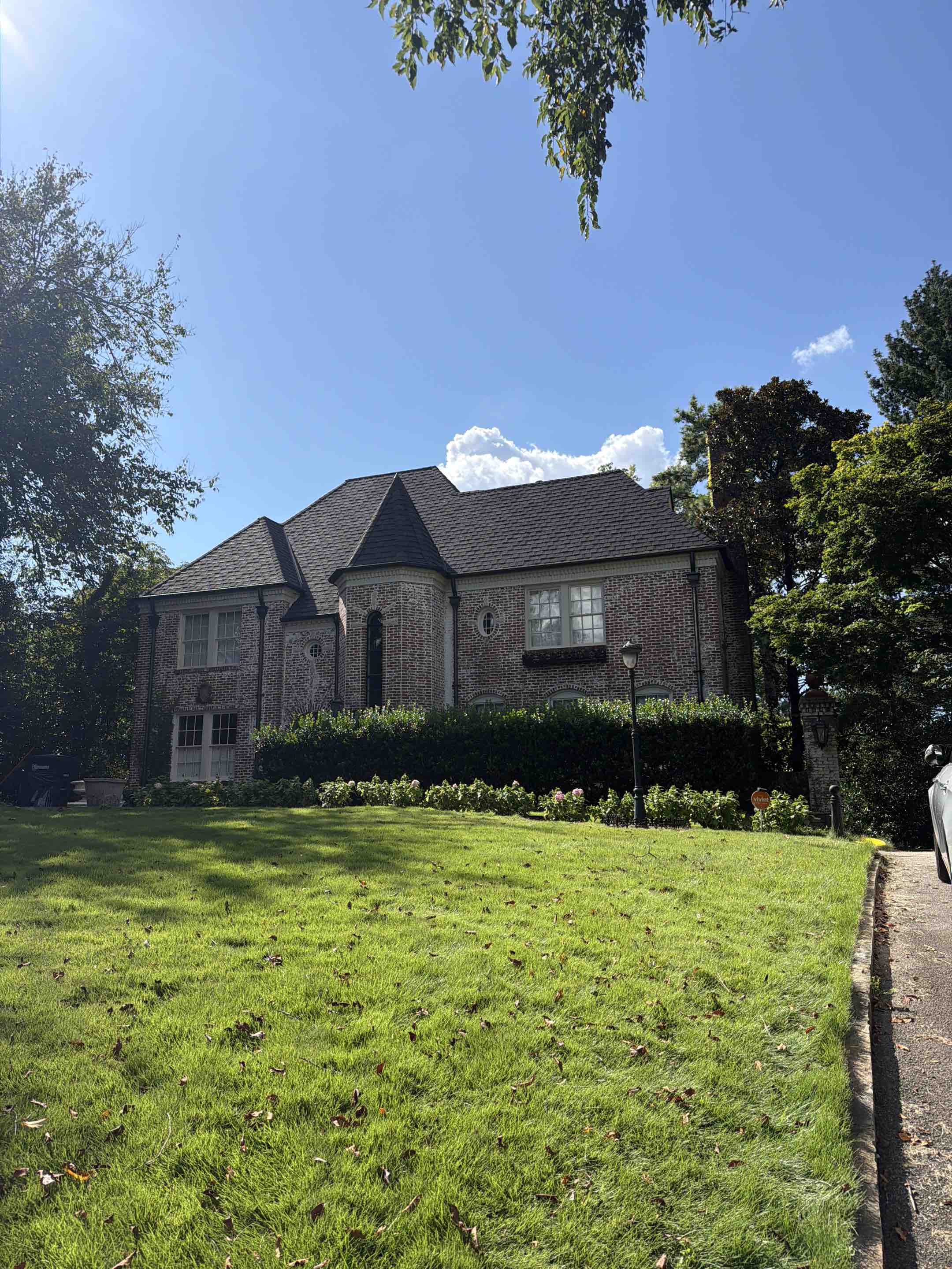 Birmingham, AL - Clear gutters and downspouts to restore proper water, flow and drainage. Exterior window, clean for crystal clear look.