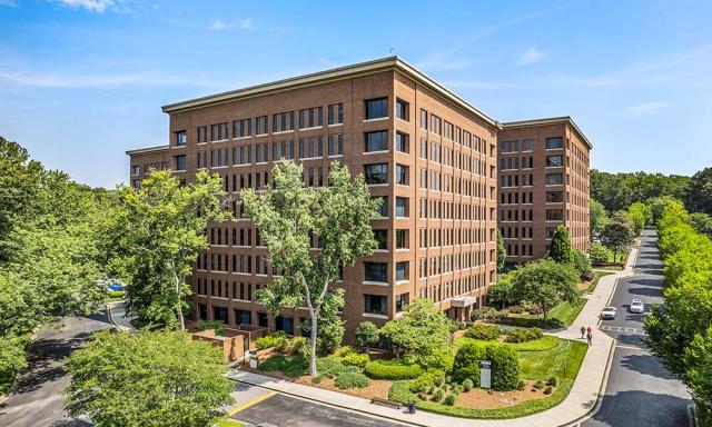Atlanta, GA - A commercial client hired us to thoroughly clean all exterior windows across four buildings in an office park, ensuring a spotless and professional appearance.