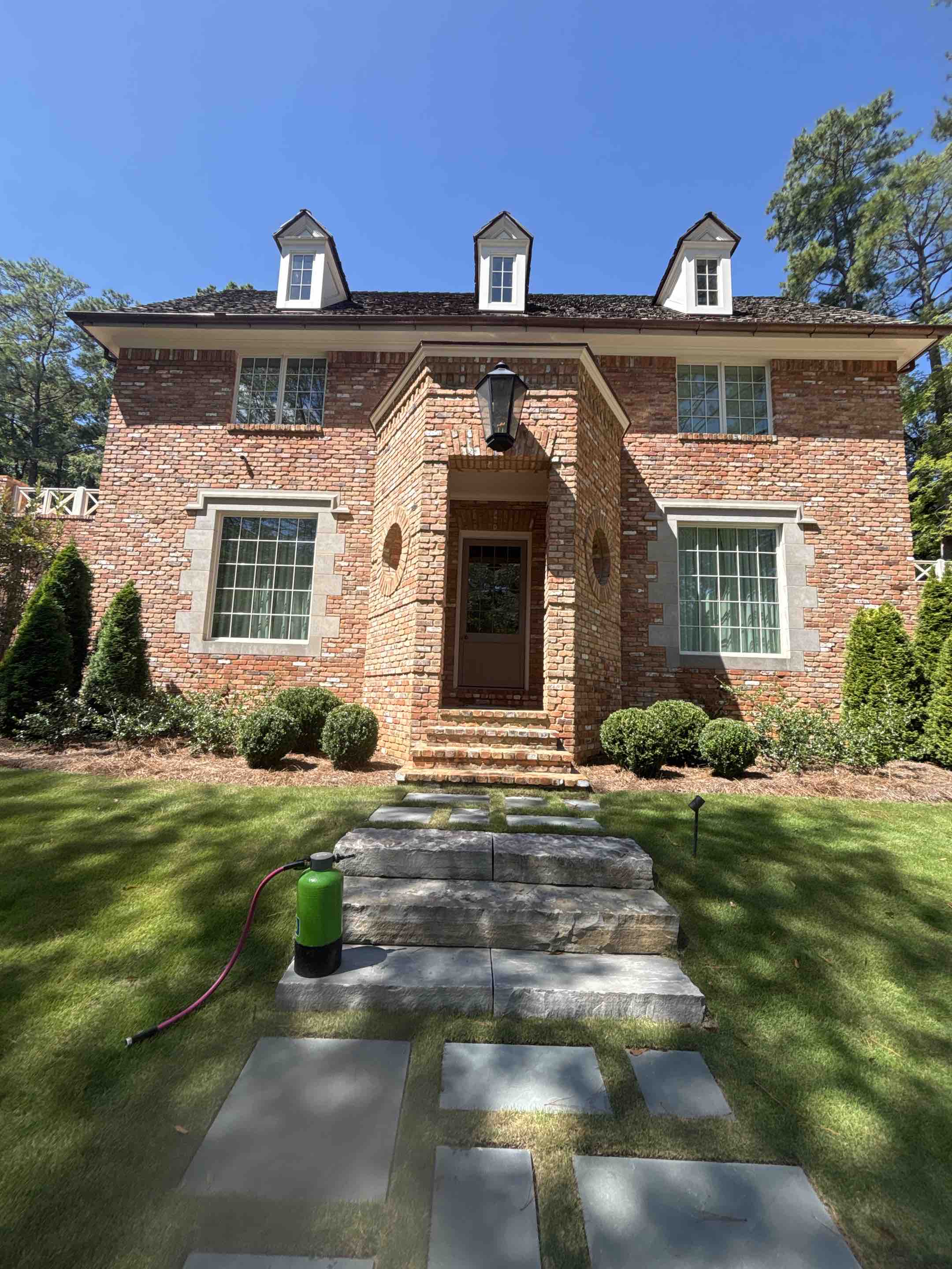 Birmingham, AL - Soft washing eves, exterior windows