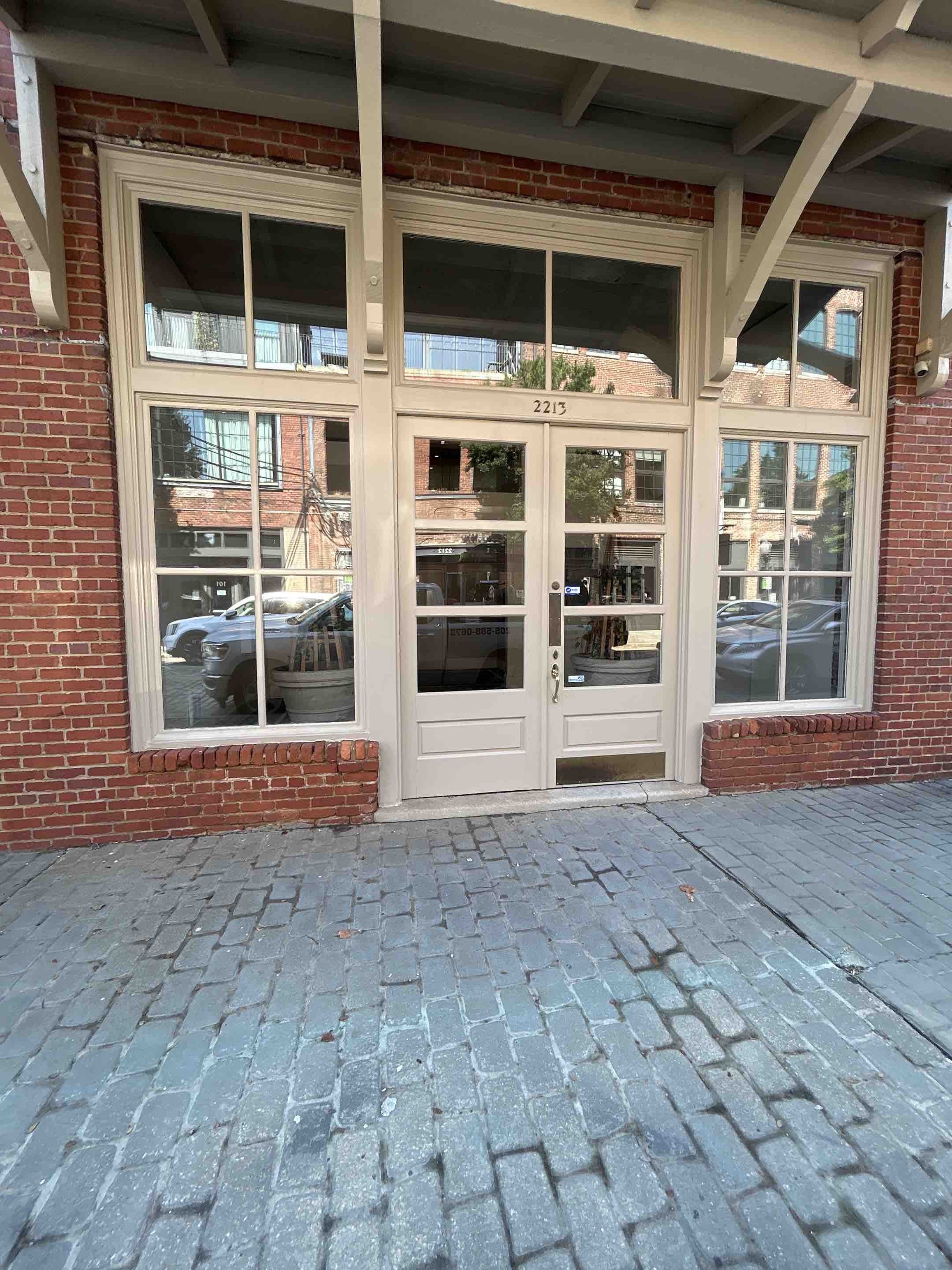 Birmingham, AL - Did a frame and sill detailing and exterior windows by hand here