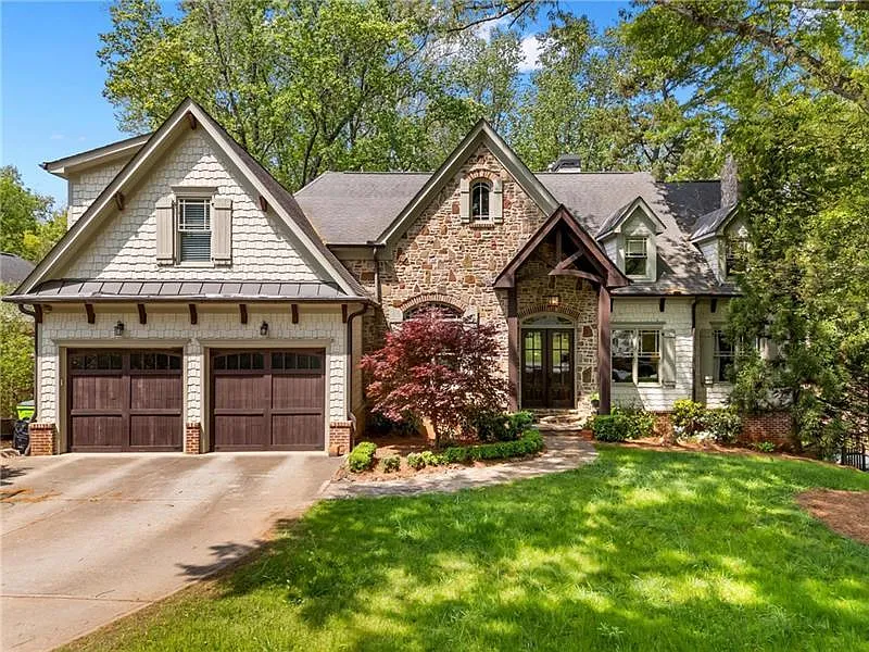 Atlanta, GA - Our team meticulously cleaned all exterior windows and performed a thorough exterior soft wash, ensuring every surface was spotless and streak-free.