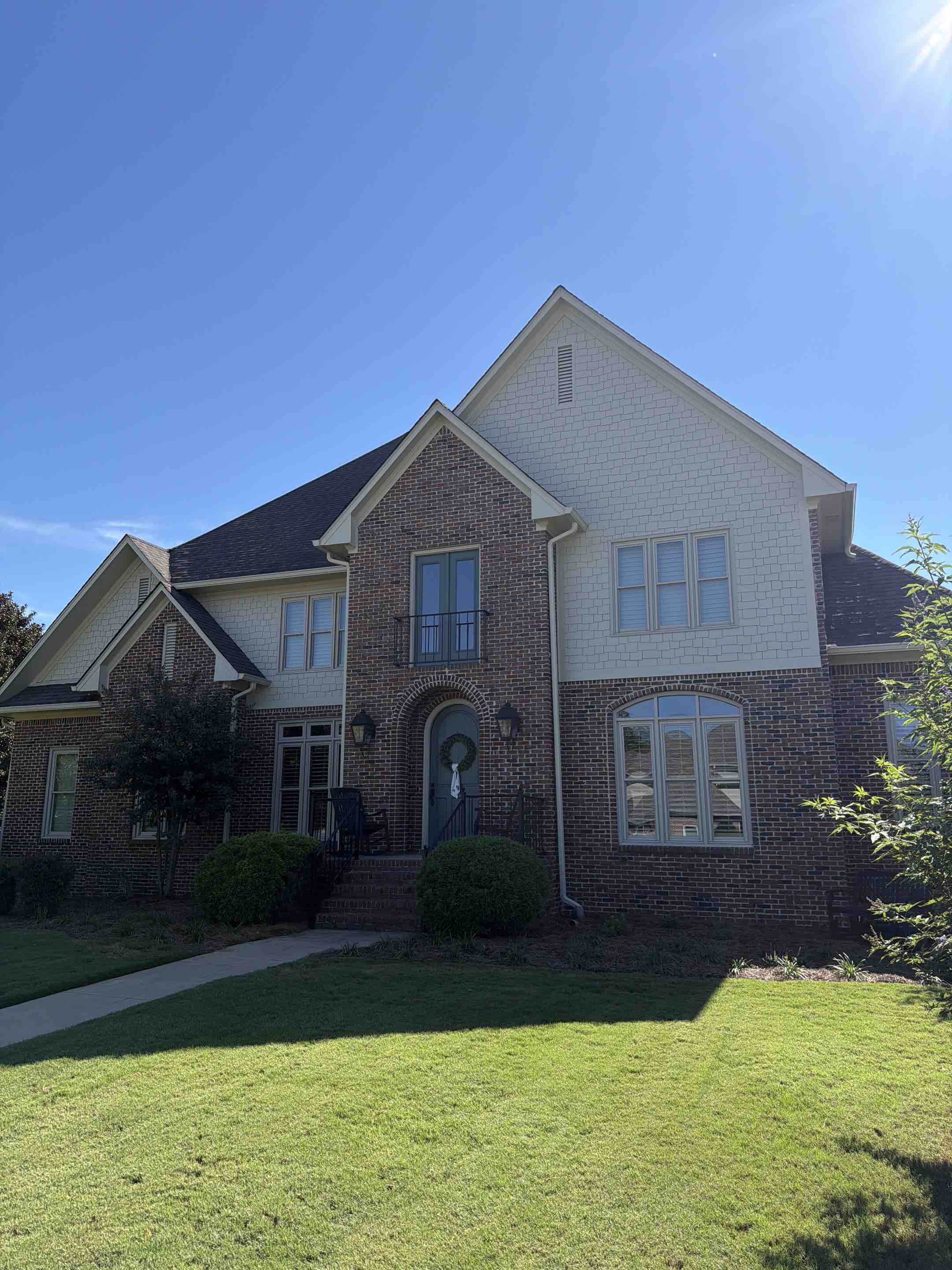 Birmingham, AL - A window cleaning with a frame and sill detail along with cleaning five interior windows