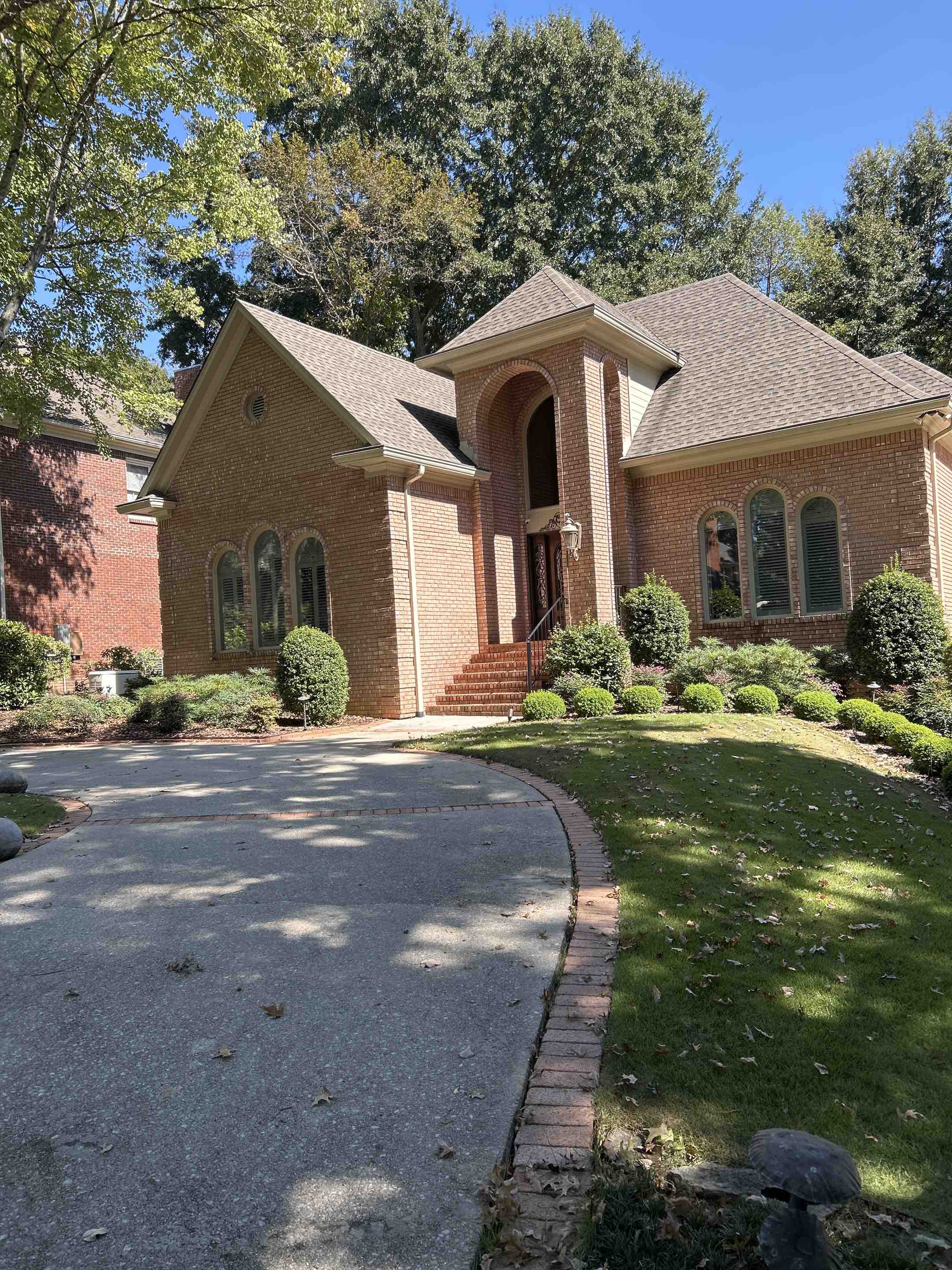 Birmingham, AL - Did one big interior window above front door as well as exterior windows here