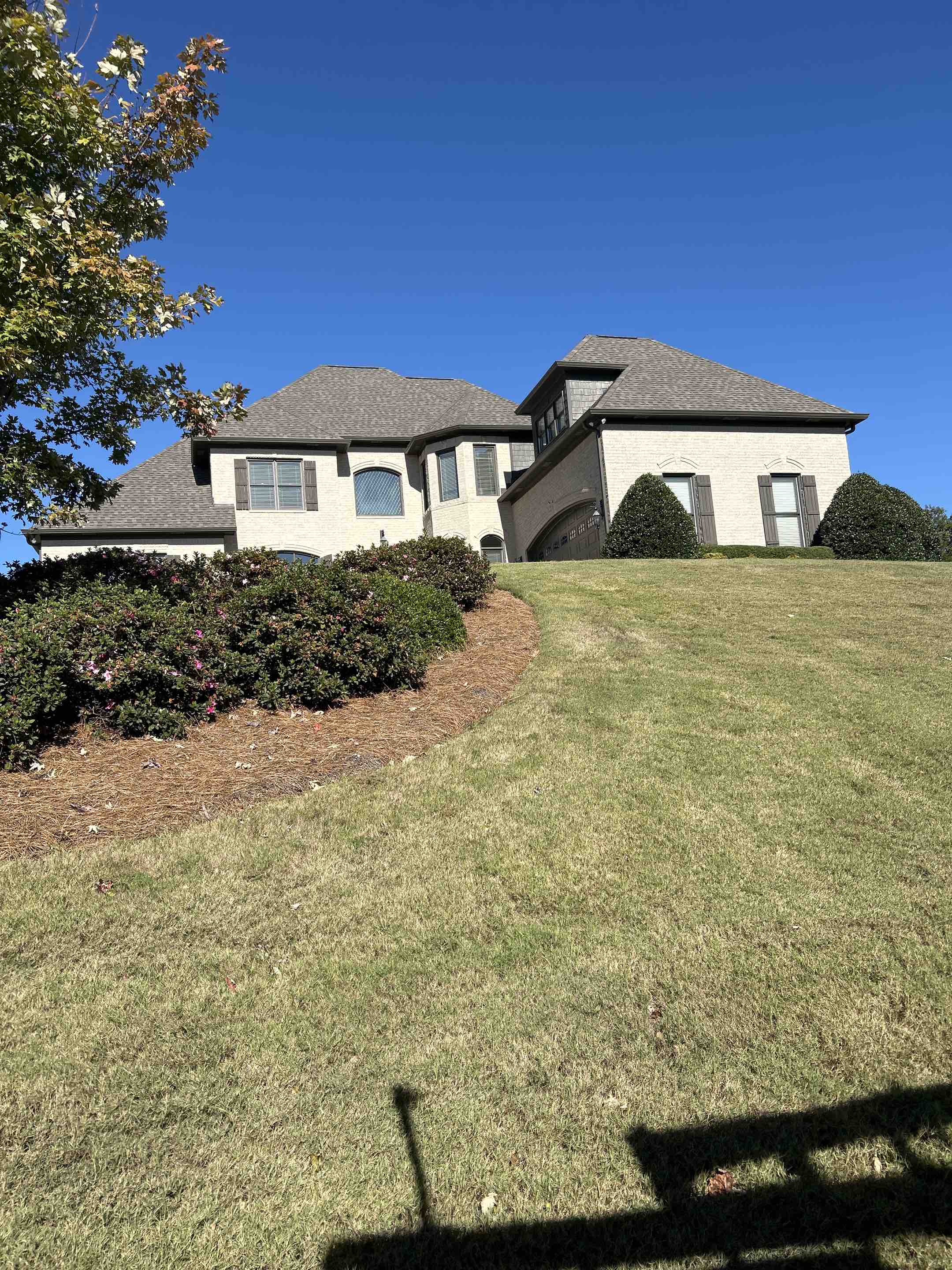 Birmingham, AL - Cleaned exterior windows here with a frame and sill detailing