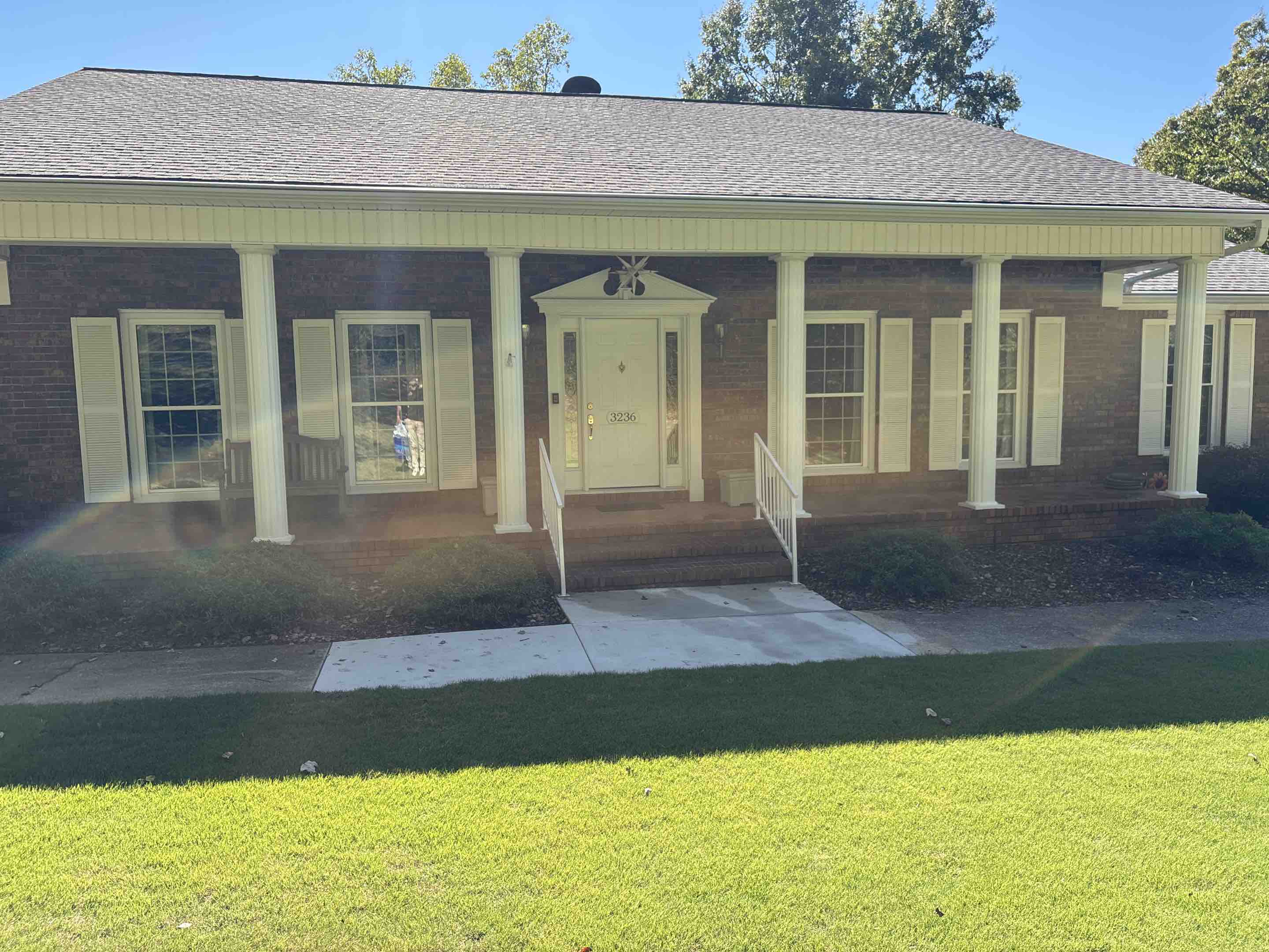 Birmingham, AL - Just did a window sill soft wash with interior and exterior window cleaning. 