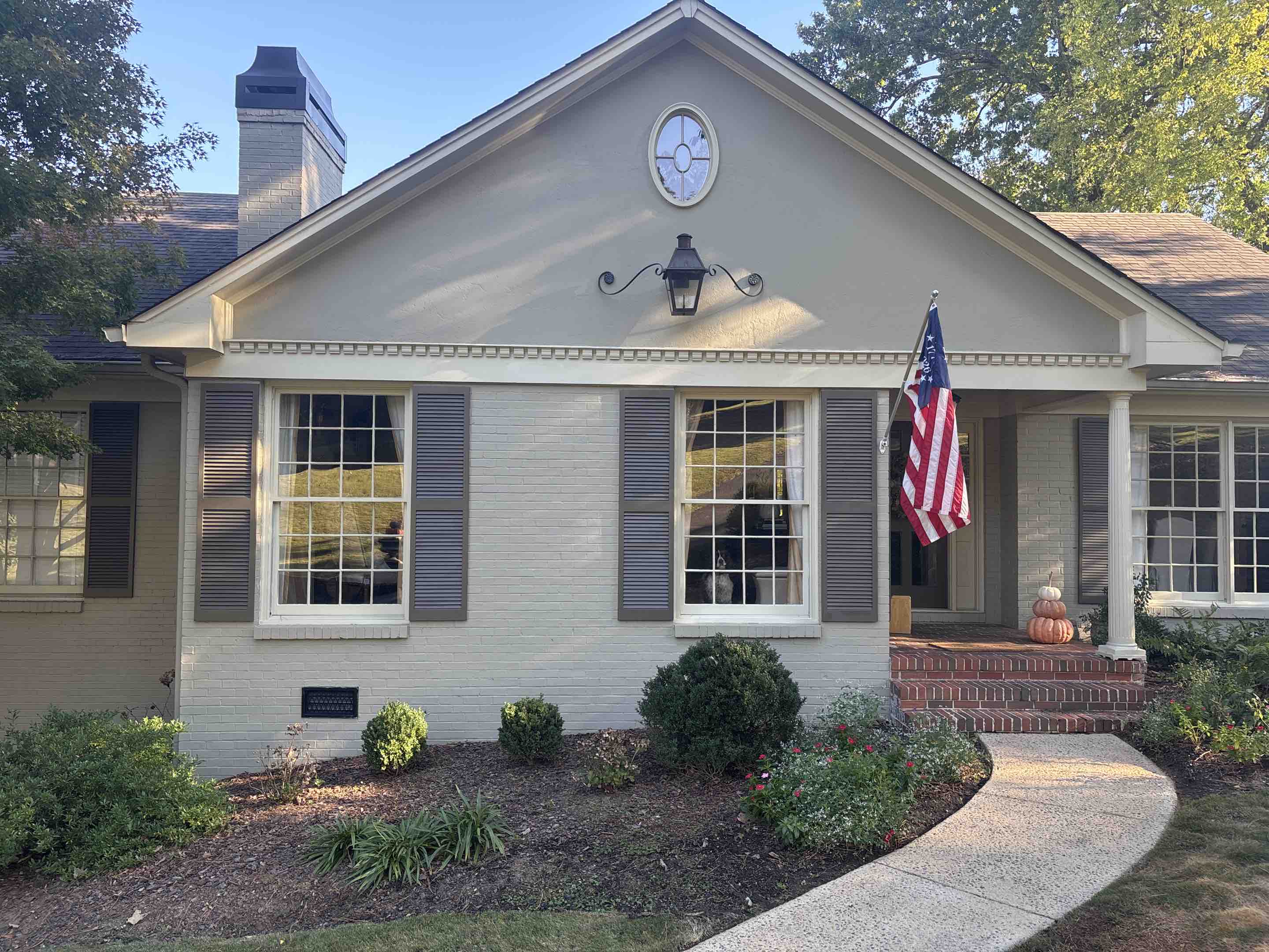 Birmingham, AL - Just pressure washed front and back walkways with back patio and a driveway. 