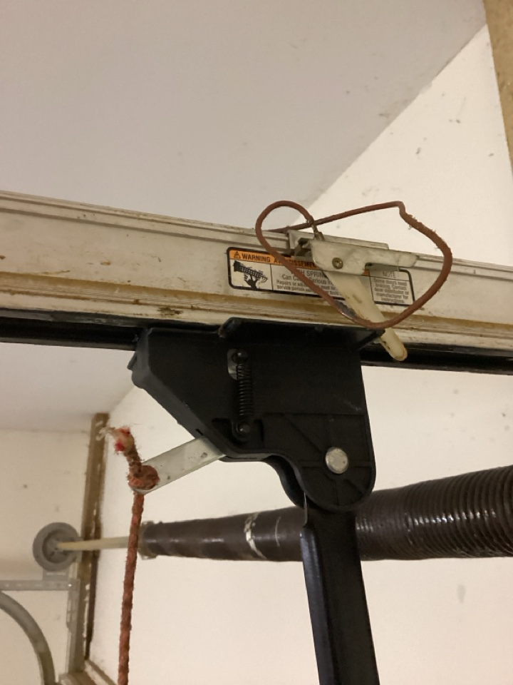 Replaced a trolley for a genie opener.