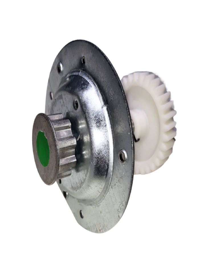 Replace the main gear in sprocket for a LiftMaster belt operator serviced a single two car garage door.