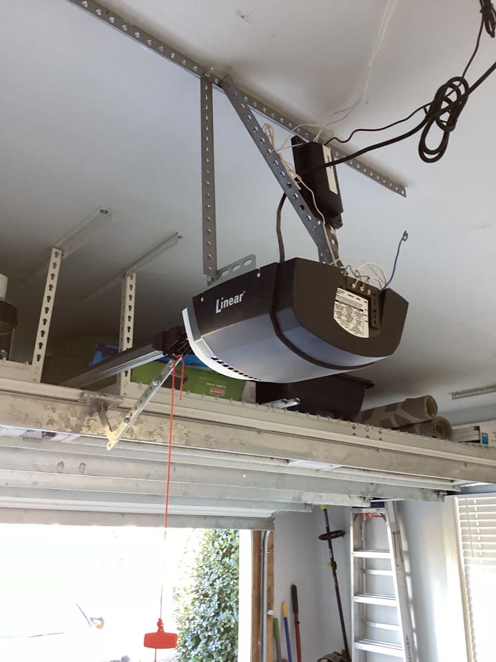 Need to adjust a Lanier garage door operator also serviced their garage door as well.