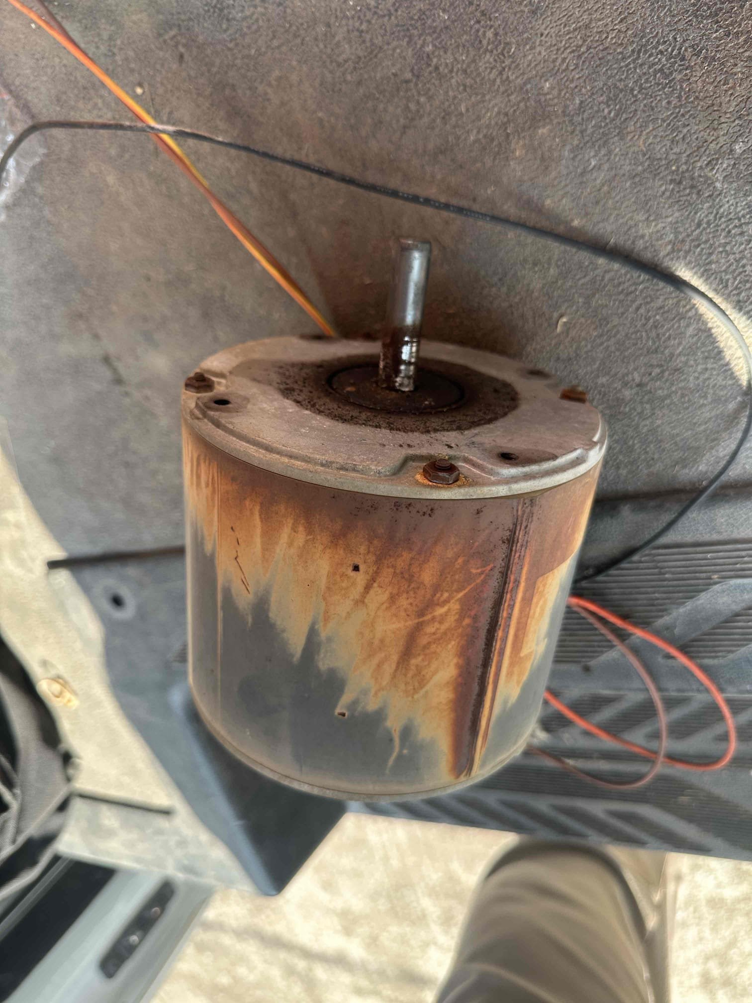Replaced motor everything running properly upon departure 