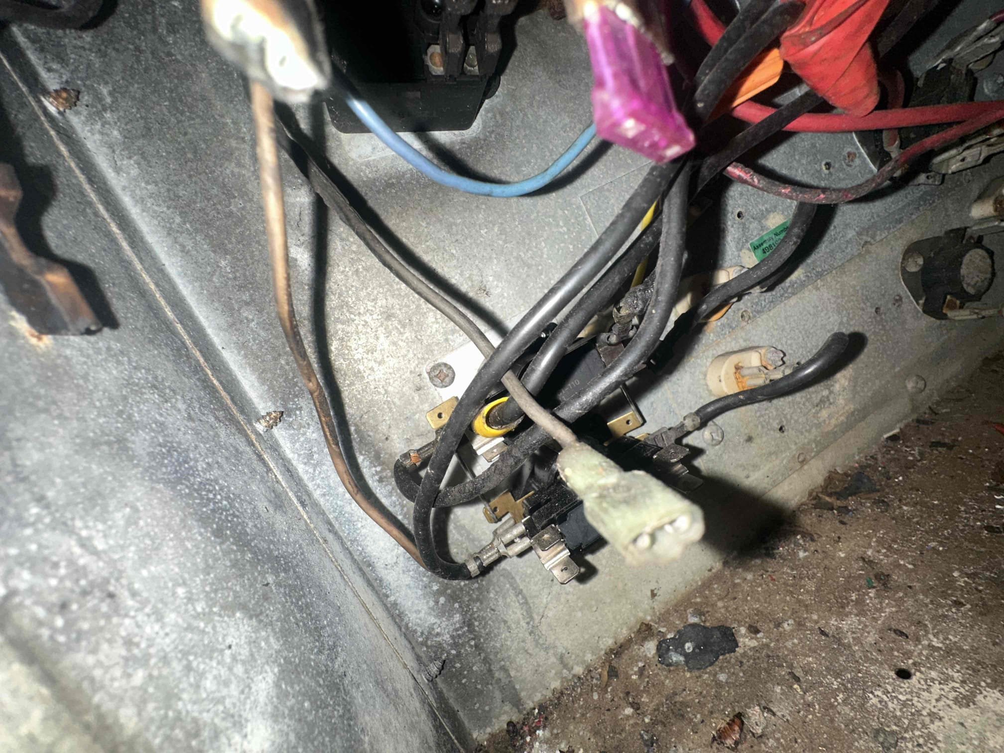 Arrived on job found that furnace has burnt out heater kit has burnt wires inside the electrical cabinet, causing a heater kit not to work. Explain customer I’d recommend replacing the heater kit breaker and some wires inside that electrical cabinet to get the system to work properly. customer understands customer wanted to go with a new furnace and furnace only customer currently did not get approved. She said she is going to call her dad in the morning and give me a call and see what they wanna do.