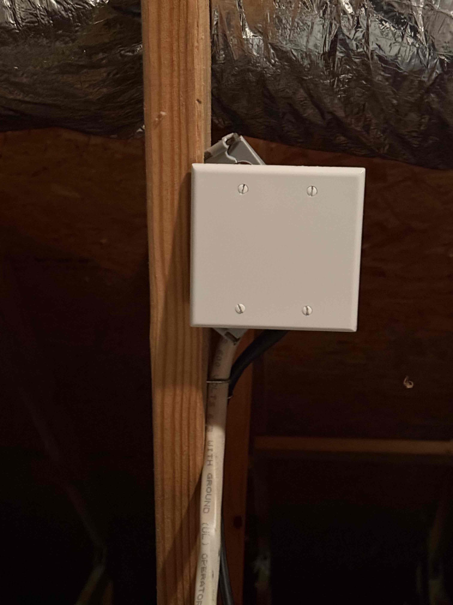 Performed maintenance on the heat pump split system in the attic. Amp draws, and capacitor readings are within factory specs. Pressures and amp draw for the outdoor unit are within factory specs and the system is heating properly with auxiliary backup. The heat strips are pulling proper amps when engaged the defrost cycle is proper within factory specs and set on 90 minutes defrost cycle. I did speak with Mr. Hopkins on Duct modification. The 14 inch that is capped off with the long runs attached. We would be coming in and reducing to 12 and then 10 and then capping the 10 and pulling the last four runs off of the new extension. What needs to be addressed within this duck modification is ensuring the bathroom in the office is getting ample air and CFM production for that space. List was made and for now, Mr. Hopkins just wishes to get the pricing on the duct, modification and surge protection. Mr. Hopkins feels like he should not have to pay for a disconnect because that should’ve been