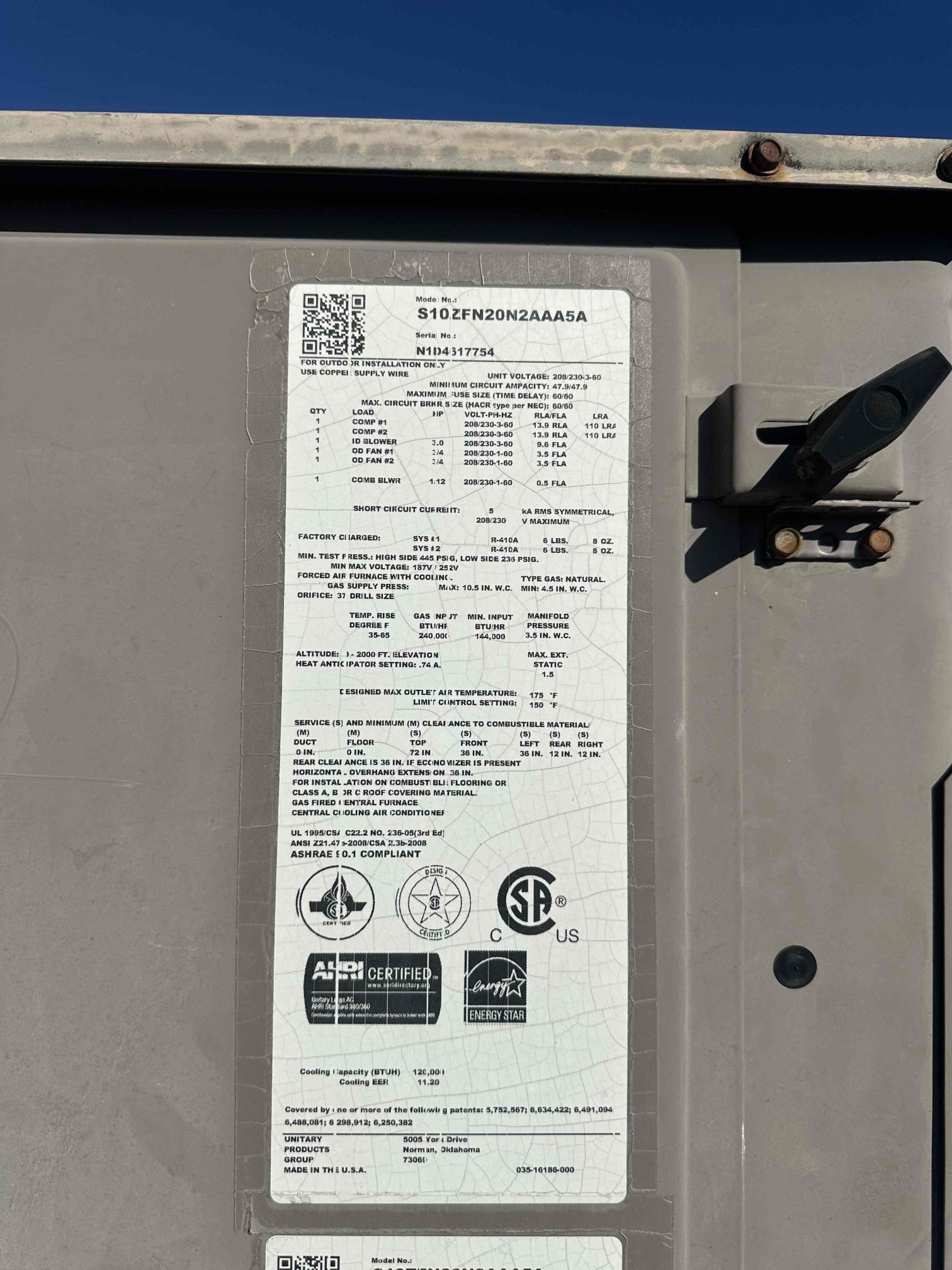 Arrived on jobs spoke with  customer showed me where the equipment is. It’s on the roof explained to Customer. What was going on with the system. Explain to him that the orifices and the motor and the inner works of the furnace. Have issues showed Customer where motor is over ramping Customer said it is working. It does not want to replace the motor right now. Only wants to get the unit fixed. Customer is also calling another company to come out here that he originally does work with to check system.