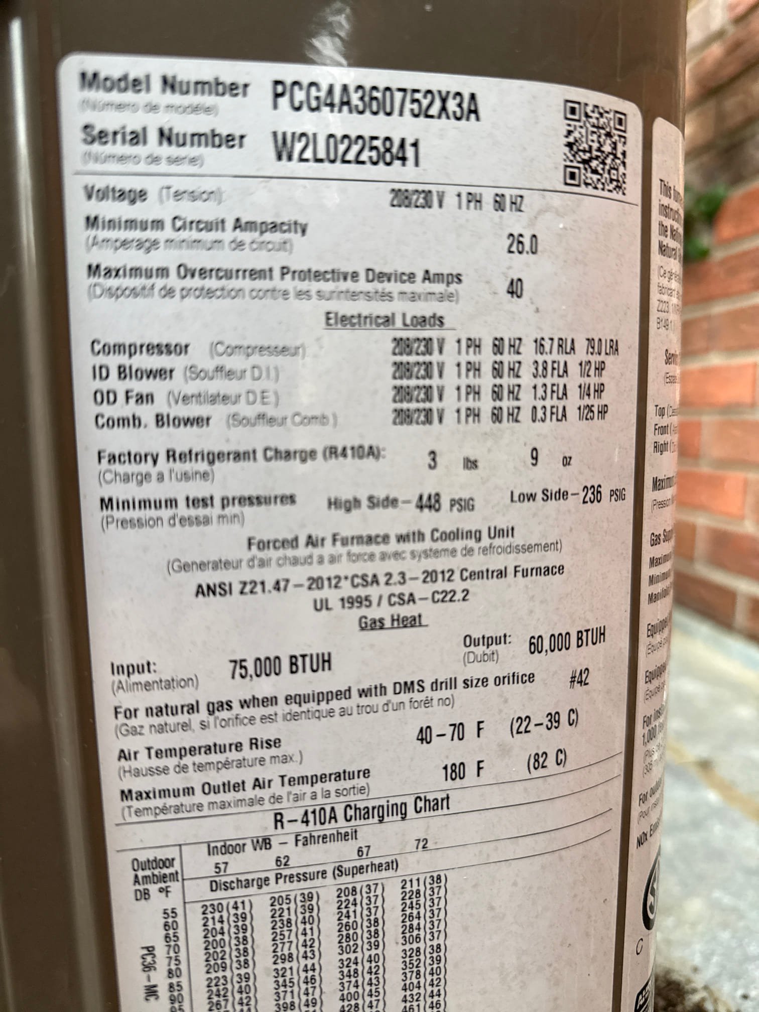 This is a Coleman gas pack on the left-hand side of the Home; picture of modeling serial number uploaded to documents. All orders of operation for startup are within factory specs but when it comes to the blower, kicking on after the exchanger is hot or the timed delay sends the signal to the blower it is doing so but the blower is failing to stay running with applied voltage. The motor is taking on proper voltage from high and low but not holding the command and failing itself. ECM blower motor will need to be replaced. I quoted the homeowner $490 to replace the ECM motor that is still under warranty. Please note that the homeowner is going to go ahead and pay for Maintenance when we come out and wants to see if her first Maintenance, which would be the fall Maintenance can be done the same day of the blower motor install.

Motor has been ordered from Johnstone. The old motor is available for the swap on the warranty. Can be put on schedule for Thursday afternoon. Motor is being order