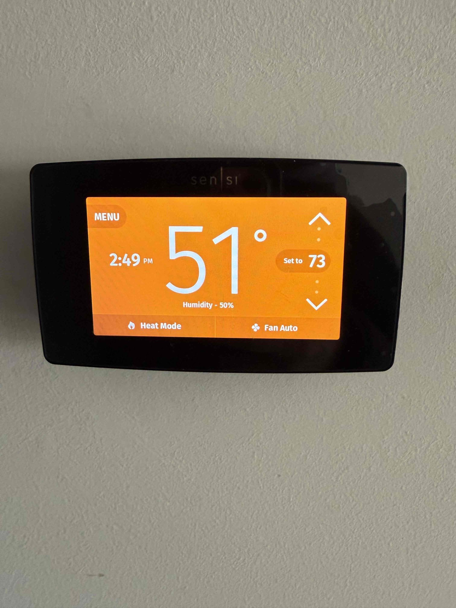 This is a brand-new apartment duplex. Customer didn’t know what was going on and why the thermostat was blank, but I did find that the breaker was off, but the breaker was off because the system is actually not cutting off when it is satisfied or if you just turn it off.
I did find that this particular blower control relay is inside of the ECM itself and will require replacement of the ECM motor. It is very unfortunate that the blower relay is not external. It is recommended with the parts number. I have up to replace the small relay with the chip at the same time as replacing the blower motor, but all that can be done within the pricing of the installation of the new ECM motor. Motor is definitely under warranty. I did tell the owner that I would price surge protection. 