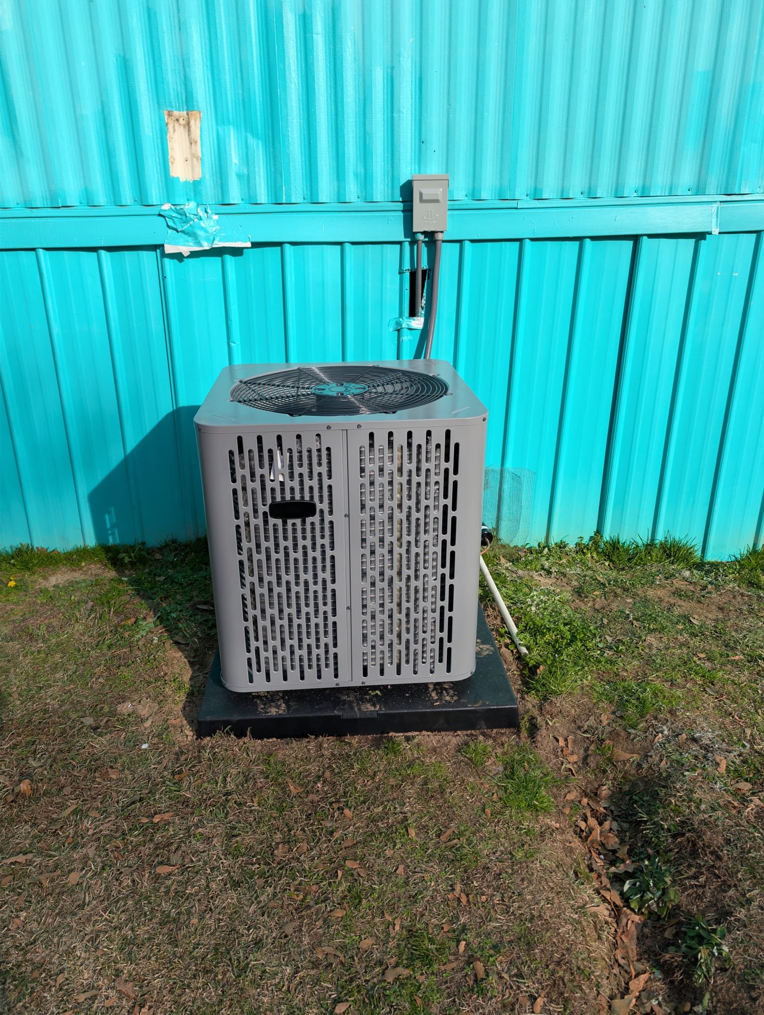 Replaced electric furnace, coil, and heat pump. Replaced pad, thermostat, disconnect and whip. Flushed line set. Pulled vacuum to below 500 microns. Verified system in heating mode. System is operational at time of departure.