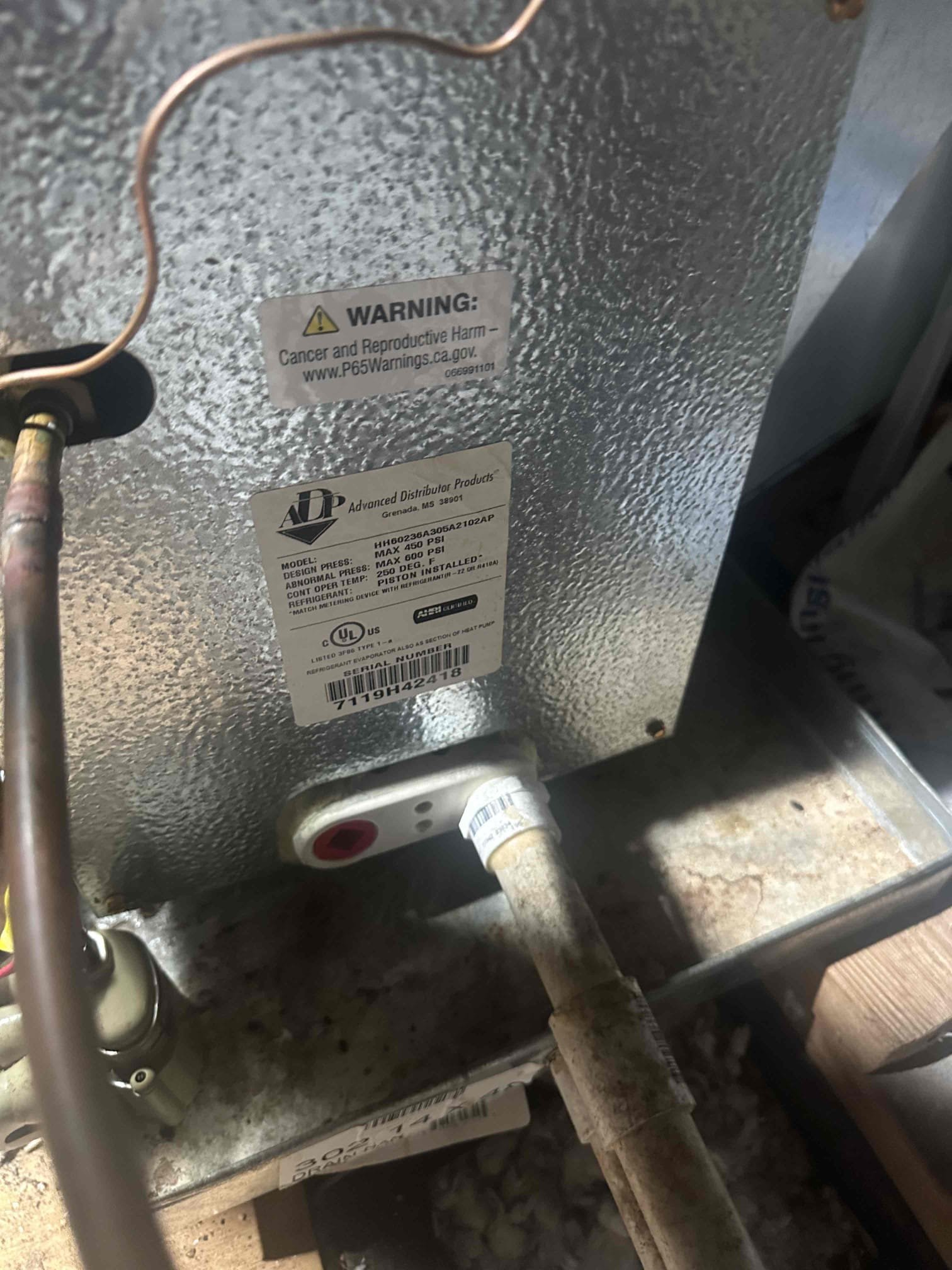 Arrived on job bad draft motor customer had to go to work will talk to him tonight to resolve issues 