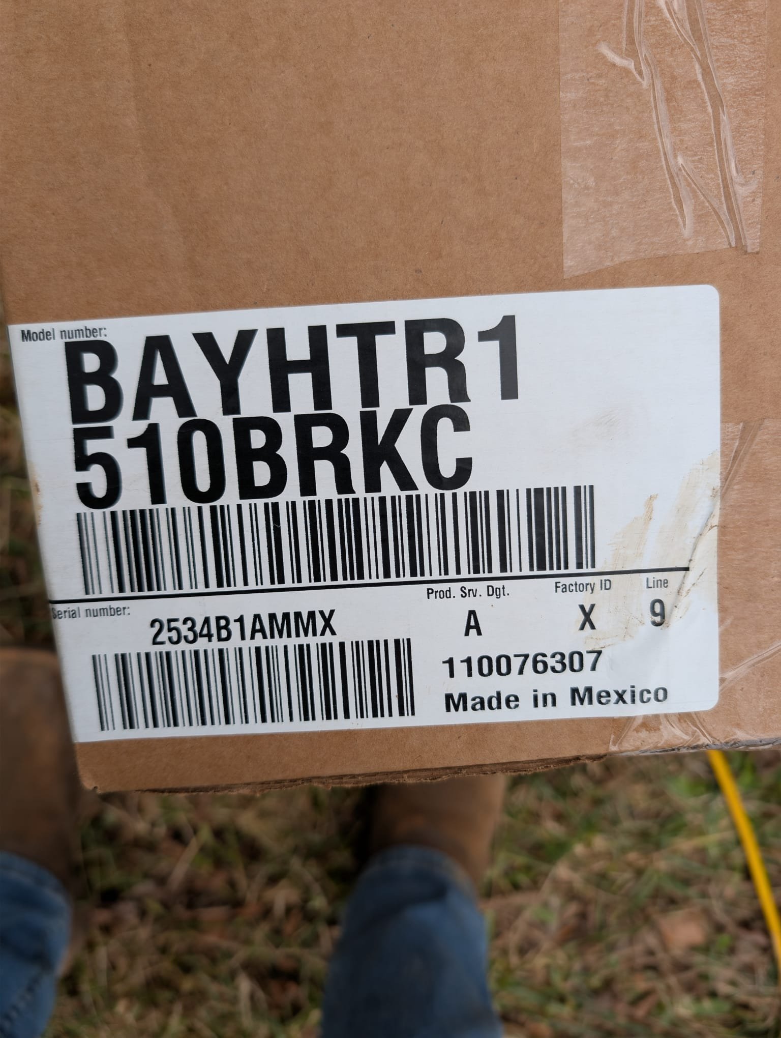 Installed new 3.5-ton heat pump air handler and new duct work. Installed new pad, whip, disconnect, thermostat, and 2 surge protectors. Ran new line set and thermostat wire to the outdoor heat pump. Installed new condensate pump with new vinyl tubing. Verified system in heating mode. System is operational at time of departure.