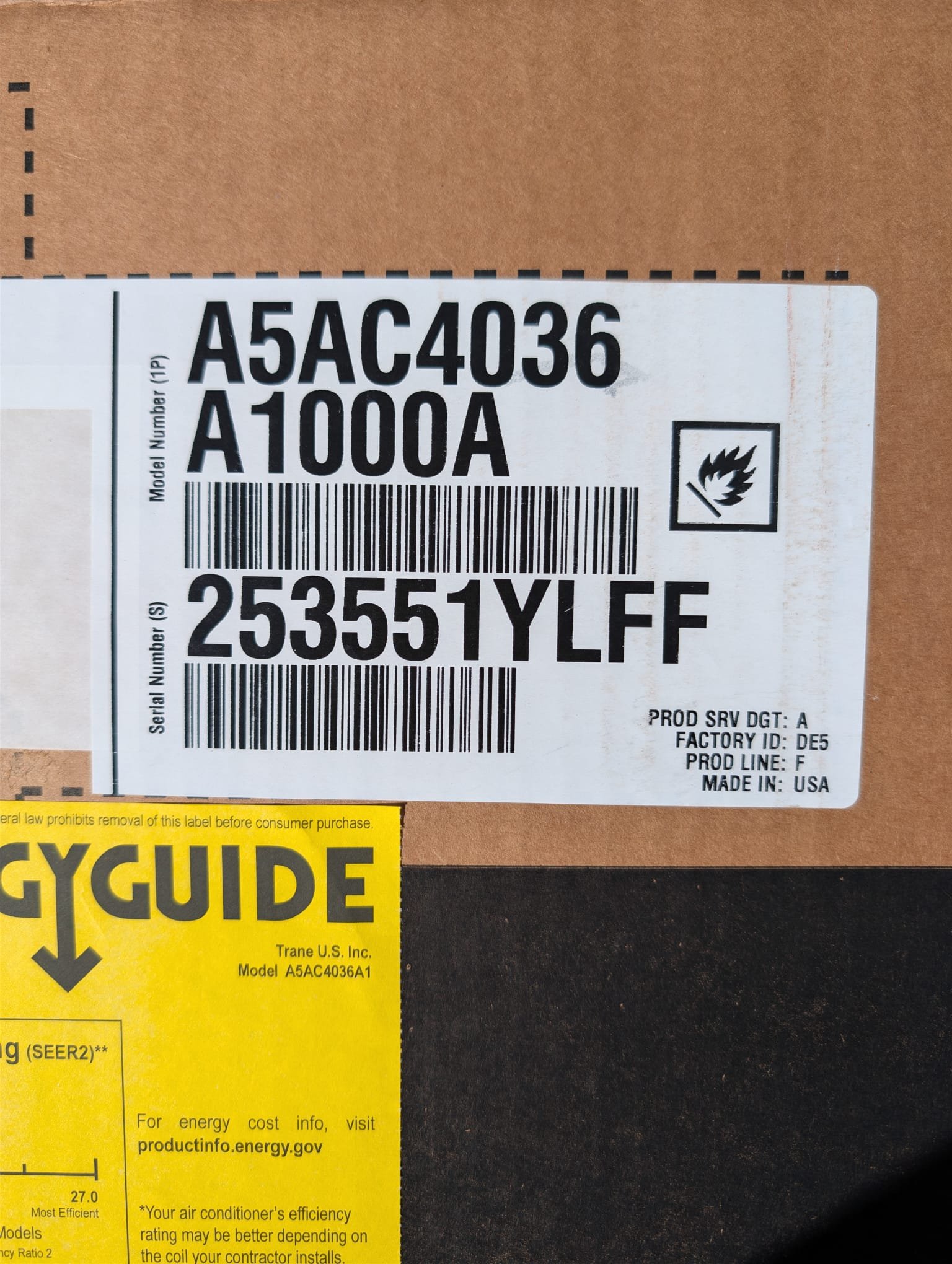 10yrs warranty
1yr labor warranty 
1yr maintenance 
New condenser pad 
New tstat 
Replaced 3ton ac/coil only. Flushed line set, pressure tested, and pulled vacuum to below 500 microns. Installed new pad, thermostat, disconnect, and whip. Verified operation in heating and cooling. System is operational at time of departure.