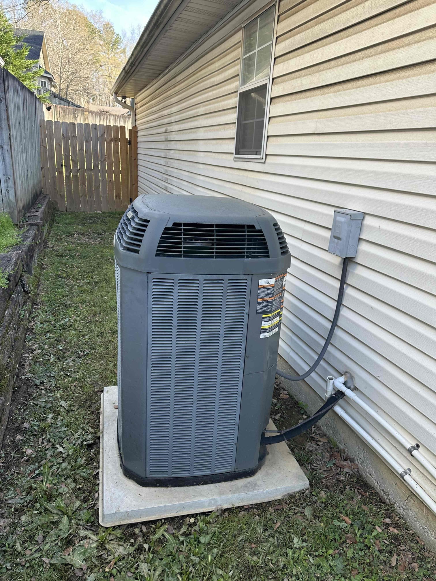 Customer just moved in a month ago will call us back he don’t want to do anything at this time