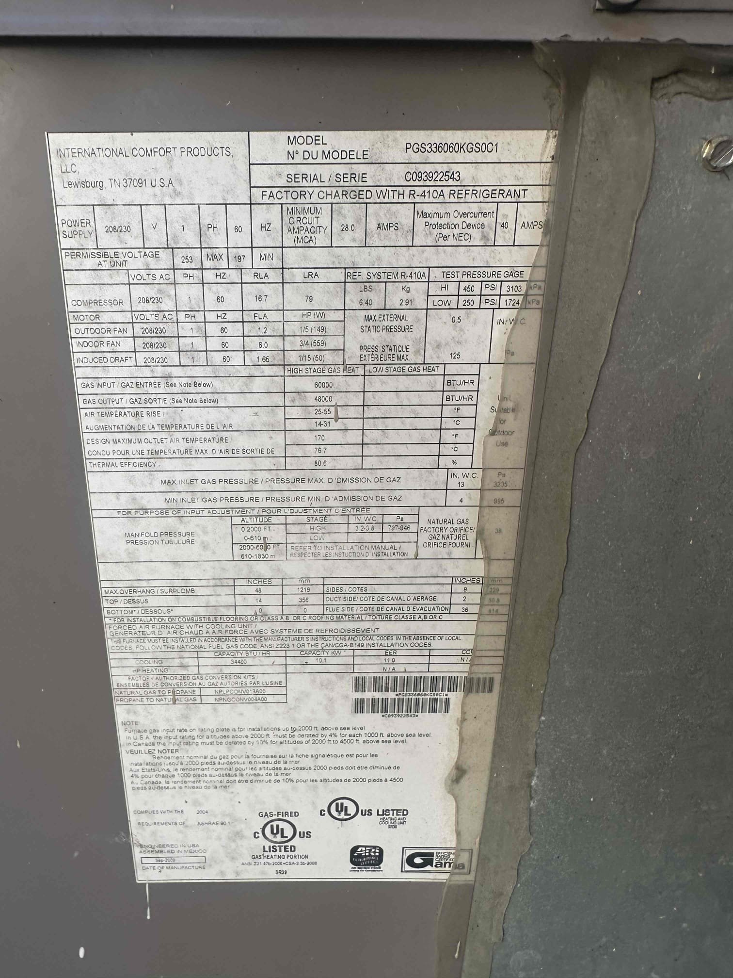 Arrived on job found that system has a trip rollout switch or cracking chamber causing this is not to run. Operationally went through the entire system. Explained options to customer customer spoke with Justin.
