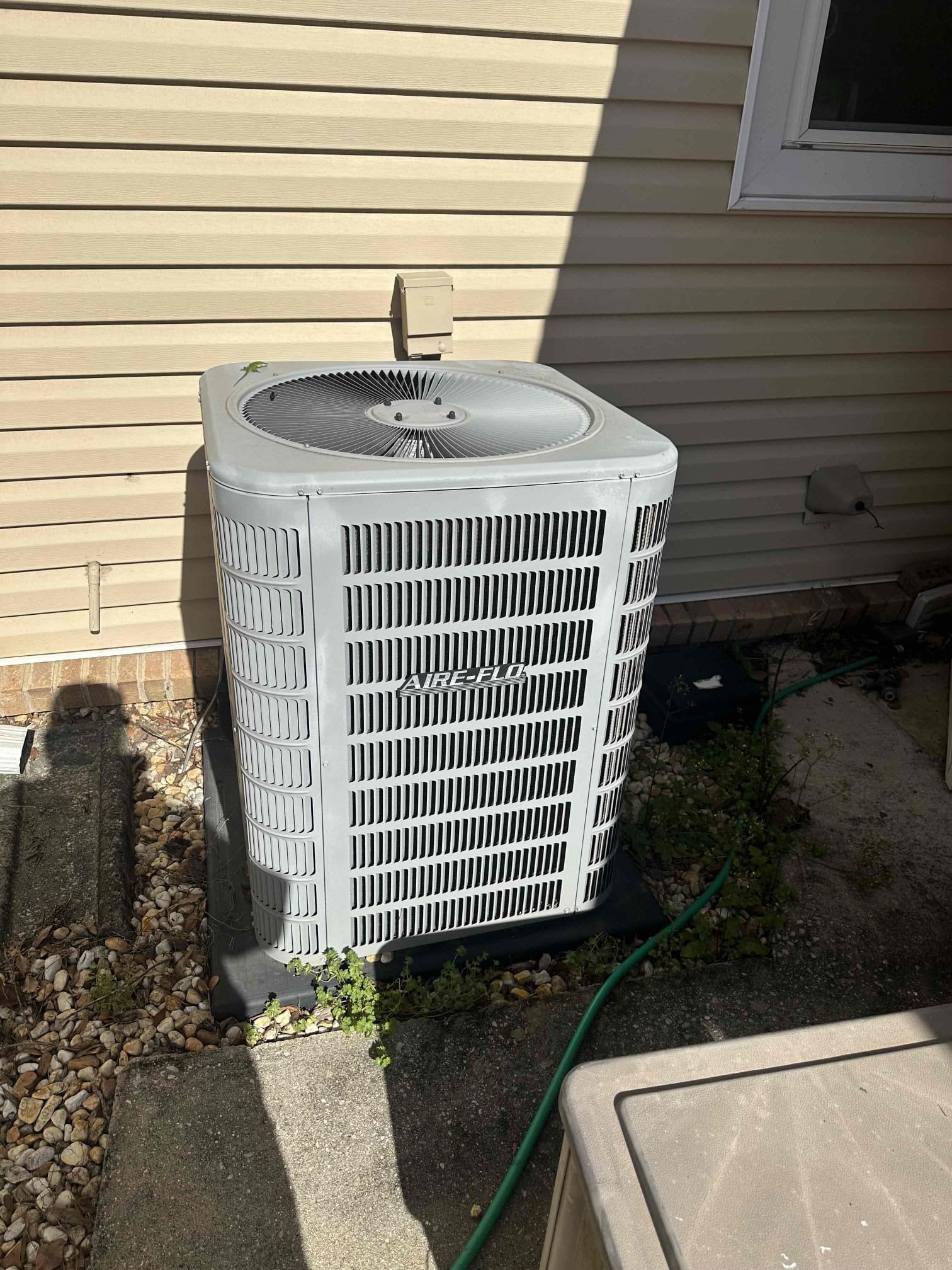 Arrived on site and spoke with homeowner. Customer directed technician to equipment location for routine maintenance inspection. Completed full system evaluation.

System is operating properly at this time with no mechanical issues observed.

Noted condensation on kitchen supply run, causing moisture buildup and visible water staining on ceiling. Discussed findings and likely causes with customer.

Customer declined any repairs at this time and plans to contact home warranty (American Home Shield) regarding possible coverage.

Customer also advised of a recent death in the family and upcoming travel, contributing to decision to postpone work.

Customer understands system condition and recommendations.