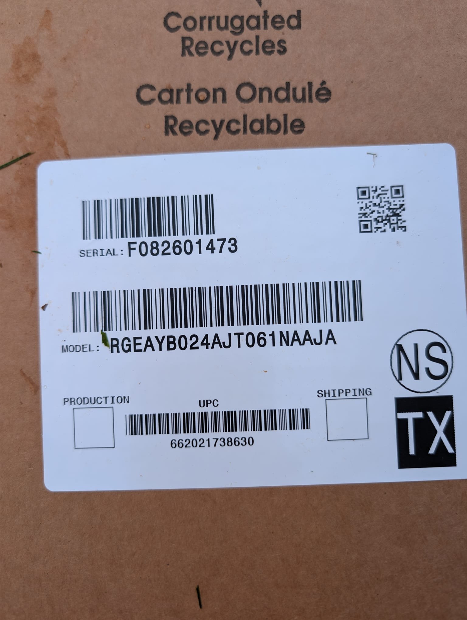 Replaced 2-ton gas package unit. Installed new pad, whip, and thermostat. Reconnected gas line and built new flashing. Verified operation in heating and cooling. System is operational at time of departure.