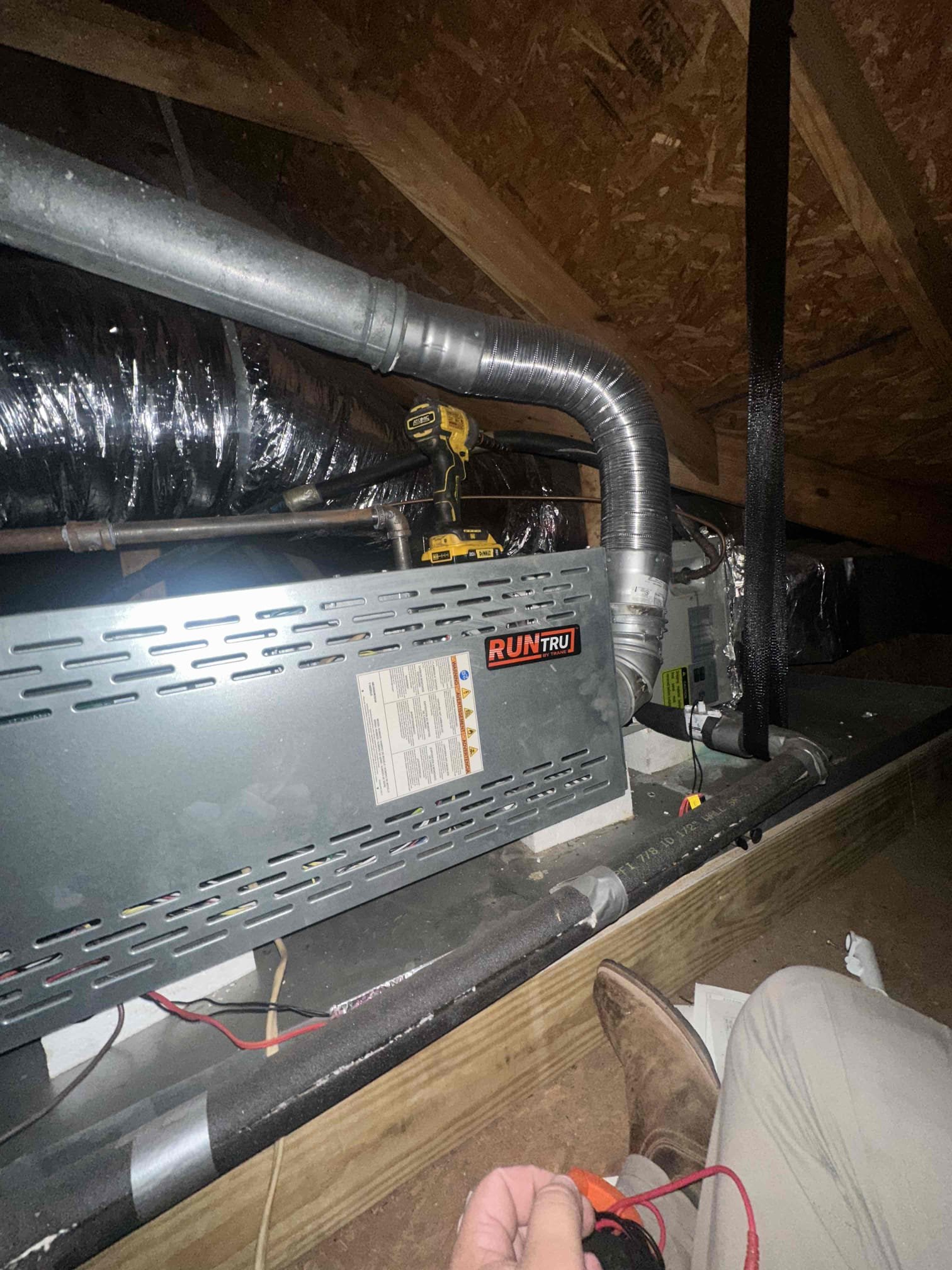 Arrived on site and performed a comprehensive inspection of the entire system. The unit is approximately two years old. All electrical components, wiring, and overall equipment condition were thoroughly checked. At this time, the system is operating within manufacturer specifications with no visible signs of malfunction, wear, or performance issues.

The only recommendations at this time are to address the vent pipe, as it is currently not installed to code, and to consider adding surge protection to the system to help safeguard the equipment from potential electrical damage.



Customer thought we were the company that put the system in Customer may have a maintenance agreement with the other company. He is calling to check at this time.