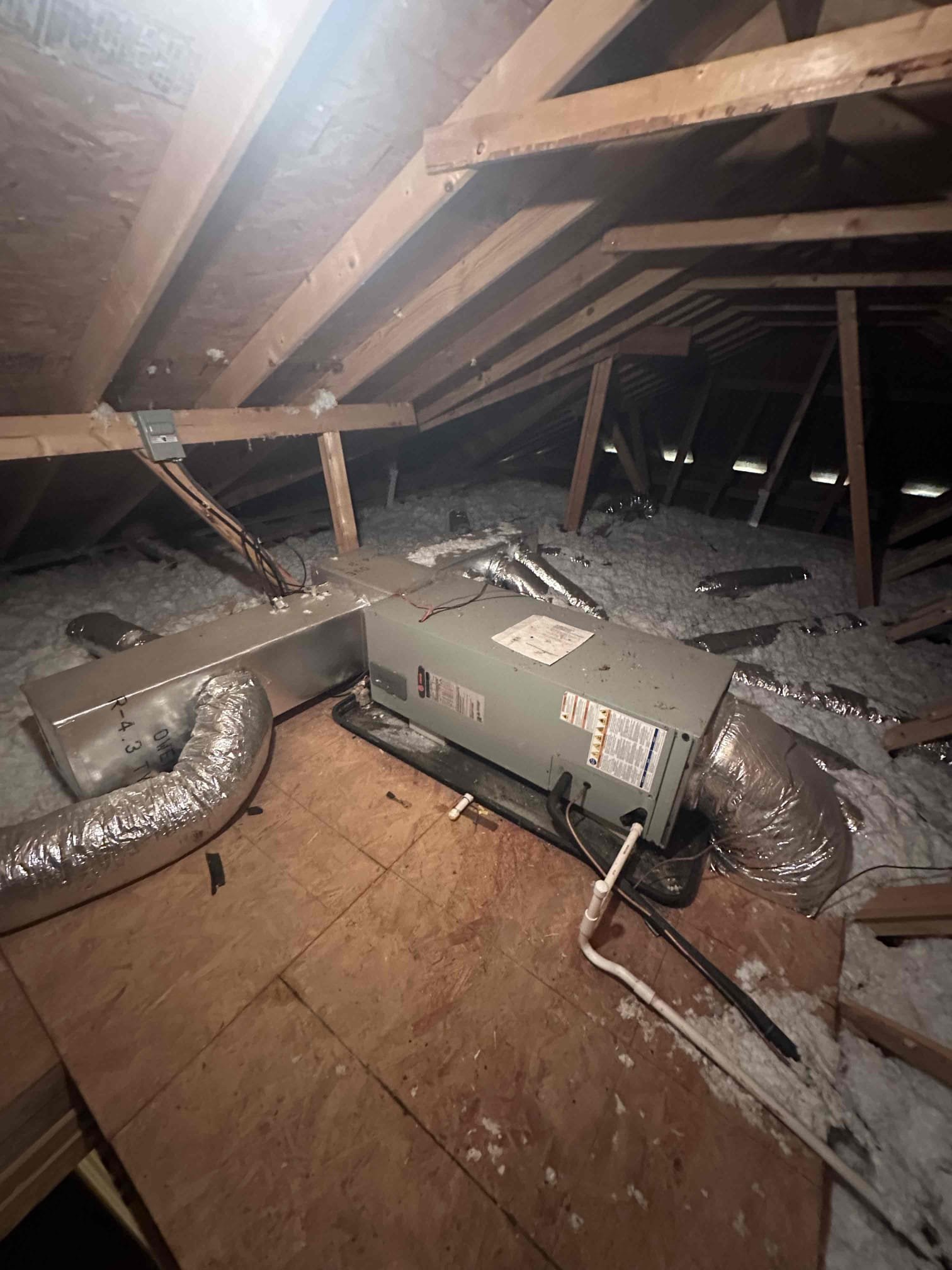 Upon arrival at the job site, a full system evaluation was performed to assess overall operation and performance. During the inspection, it was determined that the compressor has failed and is no longer functioning properly, which is preventing the system from operating as designed.

Findings were clearly communicated to the customer, including an explanation of the compressor failure and its impact on the system. The customer was informed of the issue and acknowledged understanding of the situation and the necessary next steps.

A thorough inspection of the entire system was completed to ensure no additional underlying issues were present at this time. Following the evaluation and customer discussion, the job was turned over to Luke for further handling, coordination, and next steps toward repair or replacement.

At departure, the system remains non-operational due to the failed compressor.