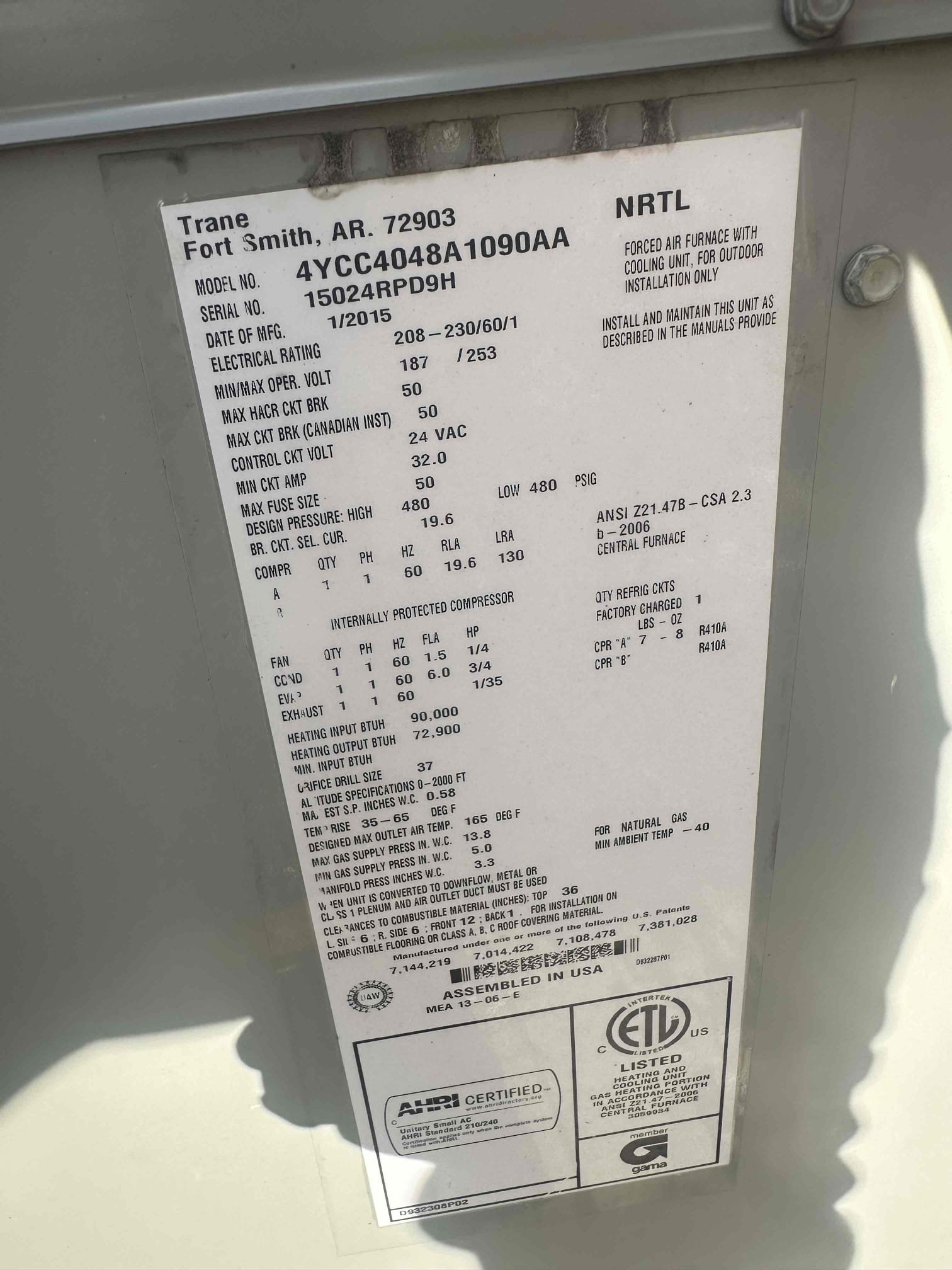 Arrived on site and performed a comprehensive inspection of the entire HVAC system. Thoroughly evaluated all major components, including motors, coils, and capacitors, ensuring each was operating within manufacturer specifications. Verified proper system functionality, airflow, and overall performance. At this time, all components are operating as designed with no immediate issues or concerns observed. System is running efficiently and reliably upon departure.