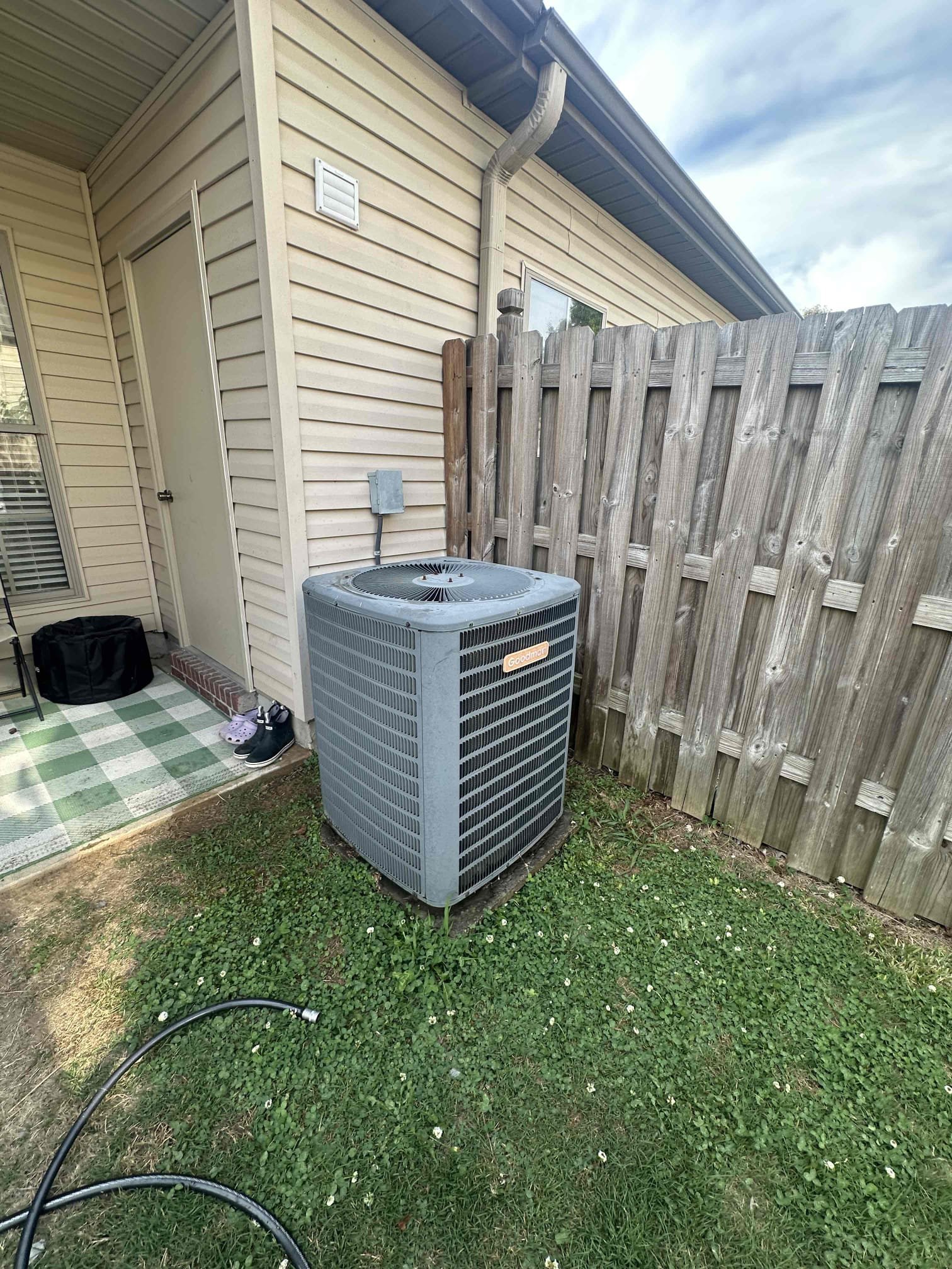 Arrived on site and performed a comprehensive inspection of the entire HVAC system. Evaluated all major components and verified system performance against manufacturer specifications, including airflow, electrical components, and refrigerant circuit operation. At the time of service, the system is operating properly and within normal parameters, with no visible signs of malfunction or mechanical concern.

Measured a temperature differential (Delta T) of approximately 18°F between the supply and return air, which falls within the expected performance range for this type of system, indicating efficient heat transfer across the evaporator coil. Refrigerant pressures were checked and found to be well within optimal operating ranges, confirming proper charge and system balance.

Additionally, inspected and tested the gas log system. All components are functioning as designed, with proper ignition, flame pattern, and overall safe operation verified at this time.

System is currently operatin