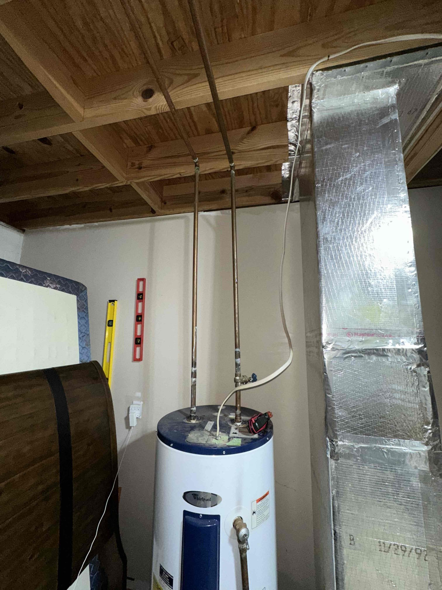 Arrived on site and performed a comprehensive inspection of the HVAC system. All components were thoroughly evaluated, including the condenser, evaporator coil, electrical connections, airflow, and overall system operation. At the time of inspection, the system was found to be operating properly with no visible signs of malfunction, abnormal wear, or performance issues. System pressures, temperature split, and general operation all appeared to be within normal ranges.

During the visit, attention was also given to the water heater, where an issue was identified at the bottom seal. The seal appears to be compromised/broken, resulting in a minor water leak. While the leak is currently small, it has the potential to worsen over time if not addressed, which could lead to further damage or inefficiency.

The issue was clearly explained to the customer, including potential repair or replacement options. The customer acknowledged the findings and stated they are personally acquainted with AJ 