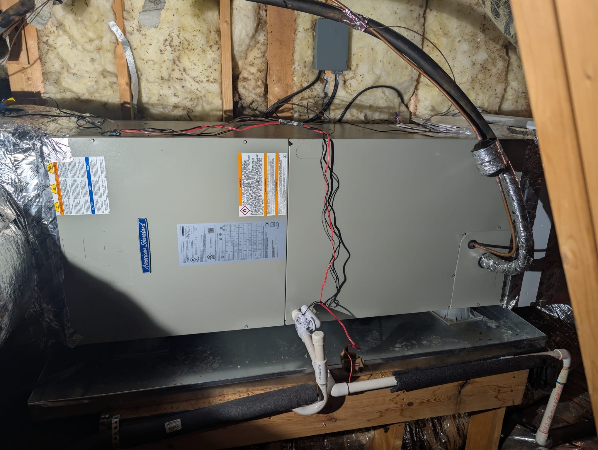 Installation of
15 seer 4 ton heat pump split auxiliary emergency
Pad
Power whip
Disconnect
12 year parts warranty
10 year labor warranty
10 year maintenance program(20 tune ups) 