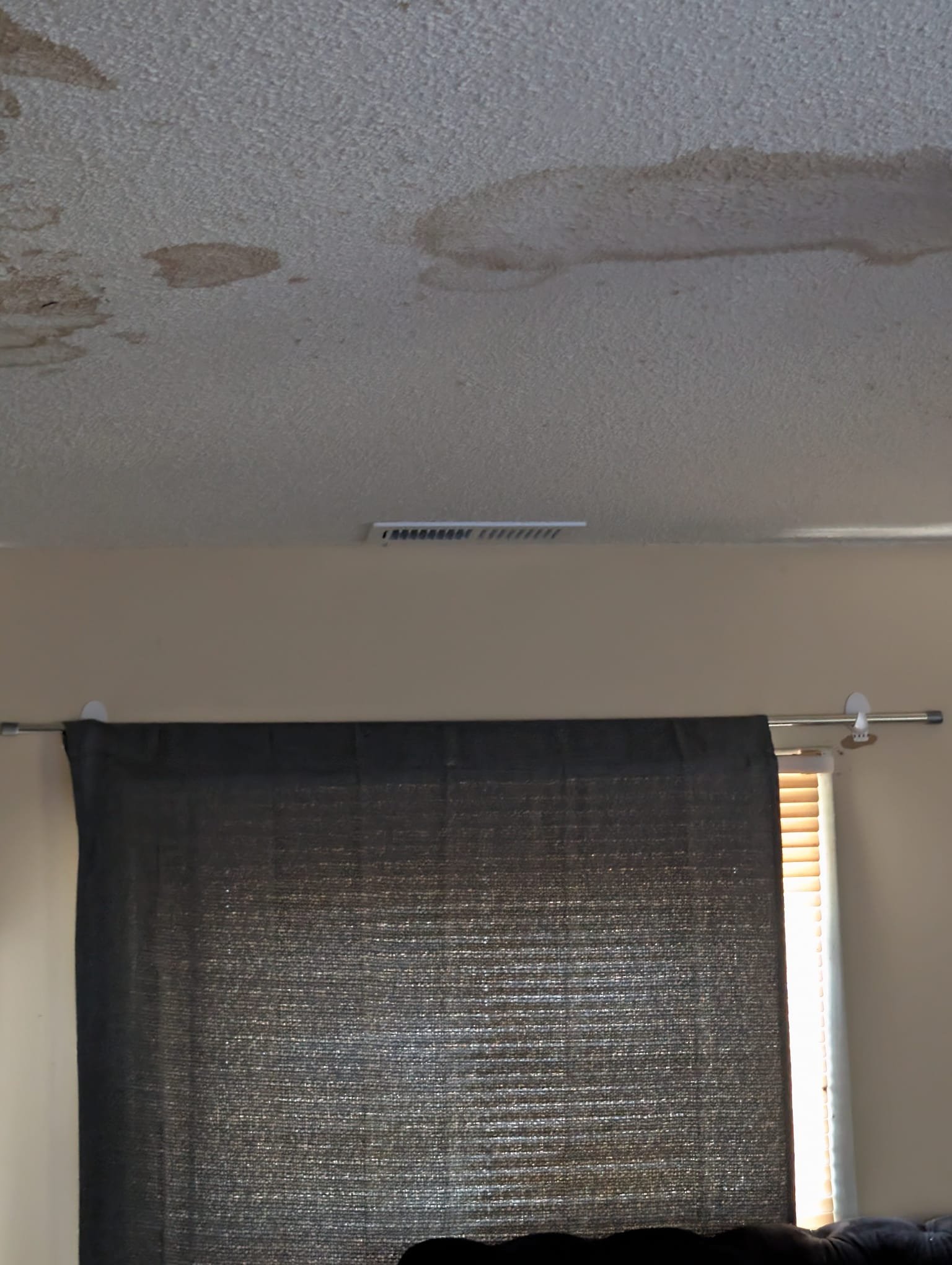 Cut in 3 new vents and connected into existing ductwork. Added 1 in the bedroom, 1 in the kitchen, and 1 in the bathroom. 