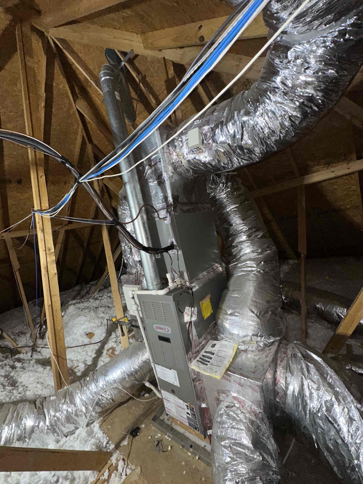 Arrived on site and performed a complete diagnostic evaluation of the HVAC system. During inspection, the system was found to be operating improperly due to the compressor failing to pump refrigerant efficiently and maintain proper system pressures. After further testing and verification, the compressor was determined to be faulty and no longer operating within manufacturer specifications.

Discussed findings and repair options with the customer, including the condition of the equipment and the extent of repairs needed. Due to the compressor failure and overall system concerns, the customer elected to move forward with a full system replacement rather than repair. System turnover was completed and all information was provided to Jacob for replacement consultation and next steps.