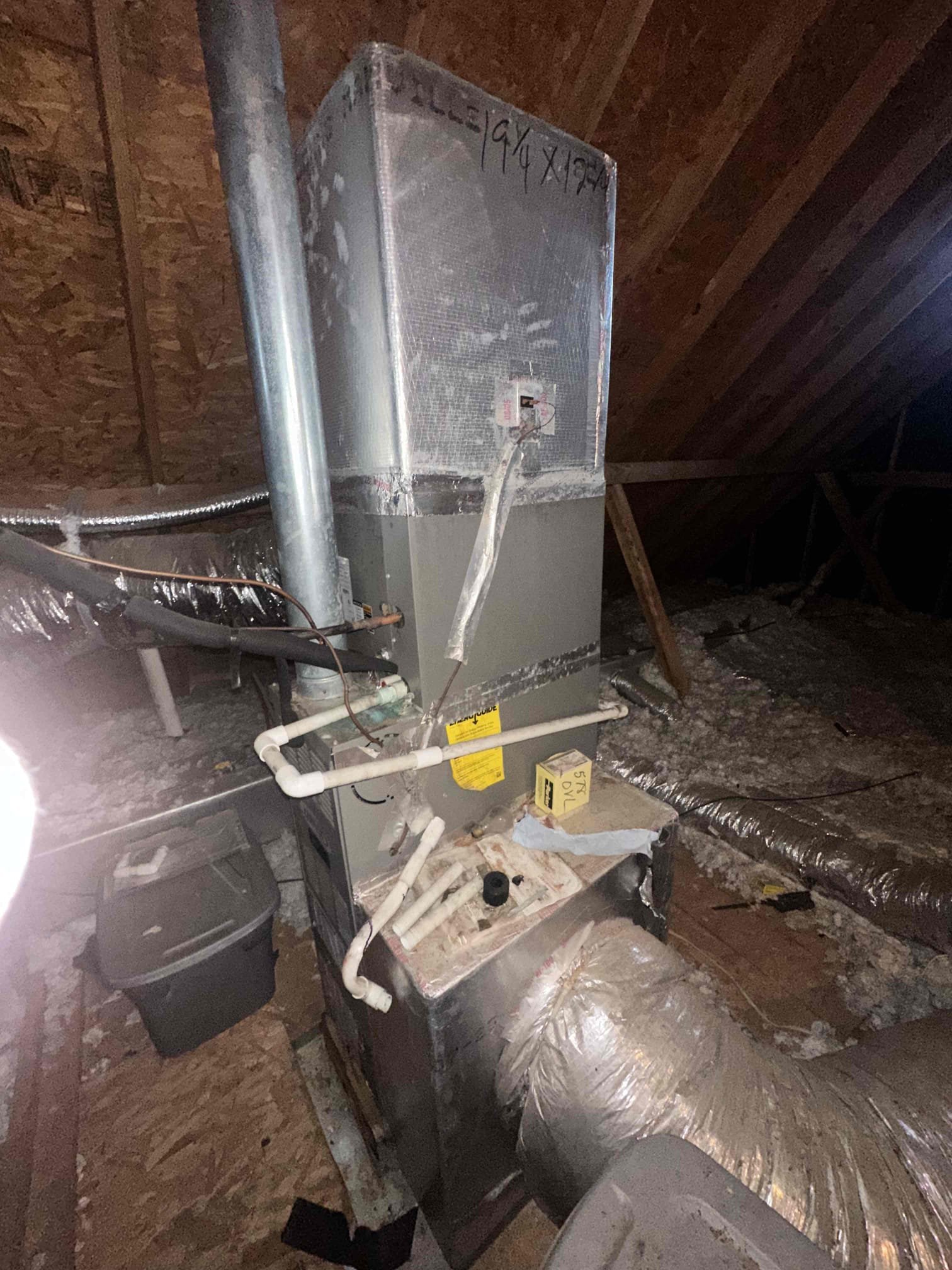 Arrived on site and performed a full diagnostic evaluation of the system. Upon inspection, found the outdoor condenser fan motor had seized and was no longer operating properly. The failed fan motor caused the condenser to overheat, which resulted in compressor failure. At this time, both the condenser fan motor and compressor have been confirmed faulty and are preventing proper system operation.

Recommend replacement of the condenser fan motor and compressor to restore normal system performance and ensure reliable operation.