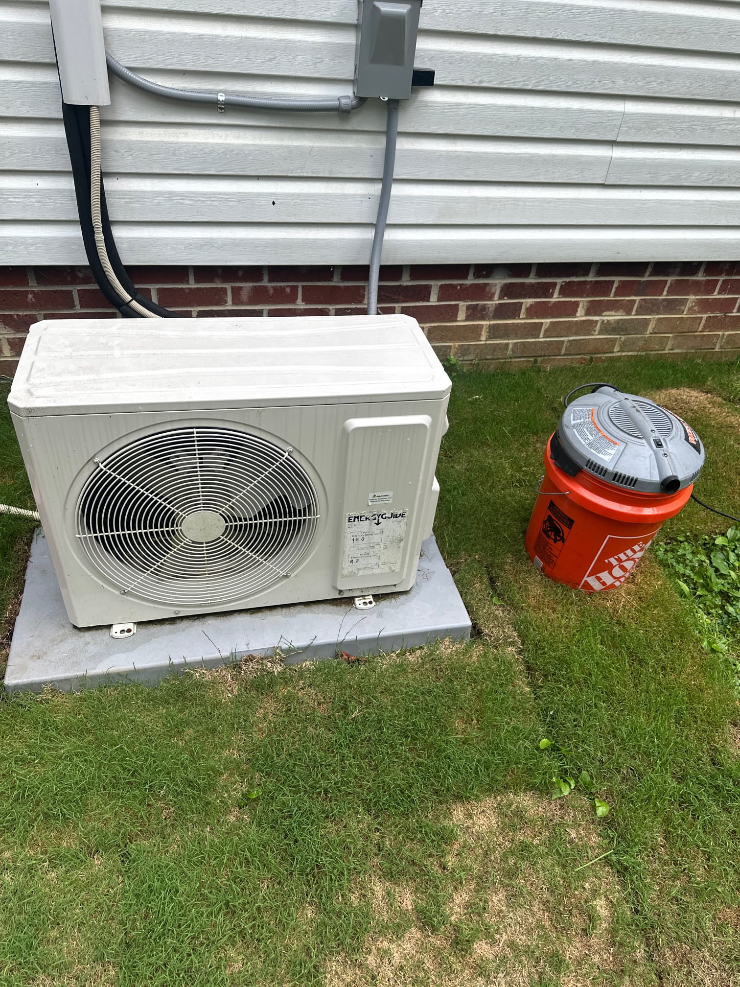Arrived on job and spoke with customer regarding water leaking down the wall from the HVAC system. Performed a full inspection of the condensate drainage system to determine the source of the leak. Initially checked the drain line for any blockages or restrictions that could have been causing water to back up. After further inspection, found that the issue was not due to a clogged drain line, but instead a crack in the plastic condensate drain connection, which is allowing water to leak during system operation.

At this time, the system is unable to properly drain condensation without leaking. Recommended returning with the proper tubing/materials and necessary parts to repair the damaged section of the drain assembly and restore normal operation. Customer was informed of findings and recommendations.