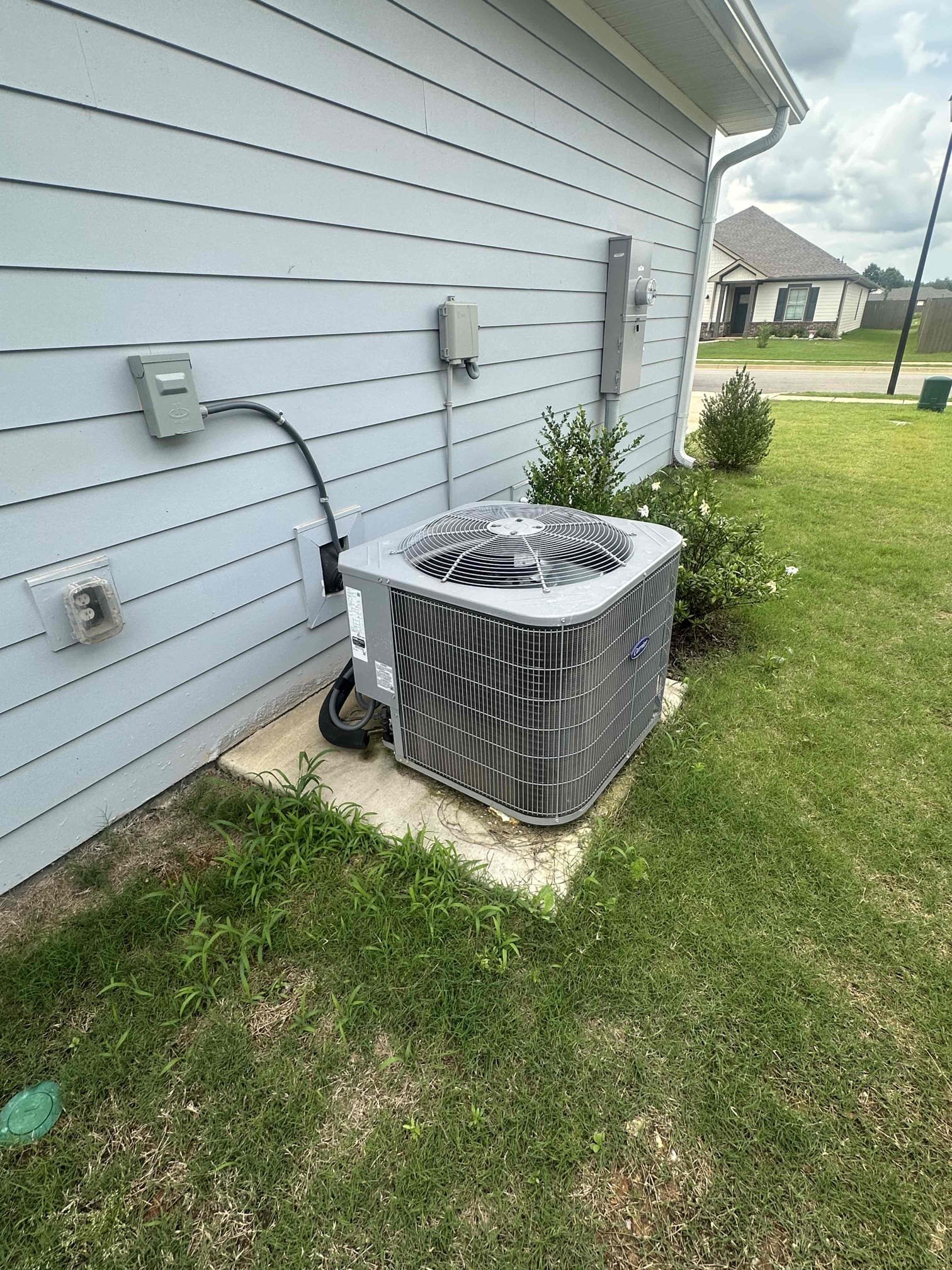 Arrived on job and performed a full inspection and evaluation of the system. System is a 2023 model and is operating properly at this time with no issues found during today’s visit. Checked overall performance, airflow, refrigerant operation, electrical components, and thermostat operation. System is running flawlessly and cooling as designed upon departure.

Discussed indoor air quality and electrical protection options with the customer. Left customer with estimates for the Breath Easy package as well as surge protection options to help improve indoor air quality, protect system components, and extend the life of the equipment. Customer was informed of findings and recommendations. No further issues found at this time. System operating normally upon departure.