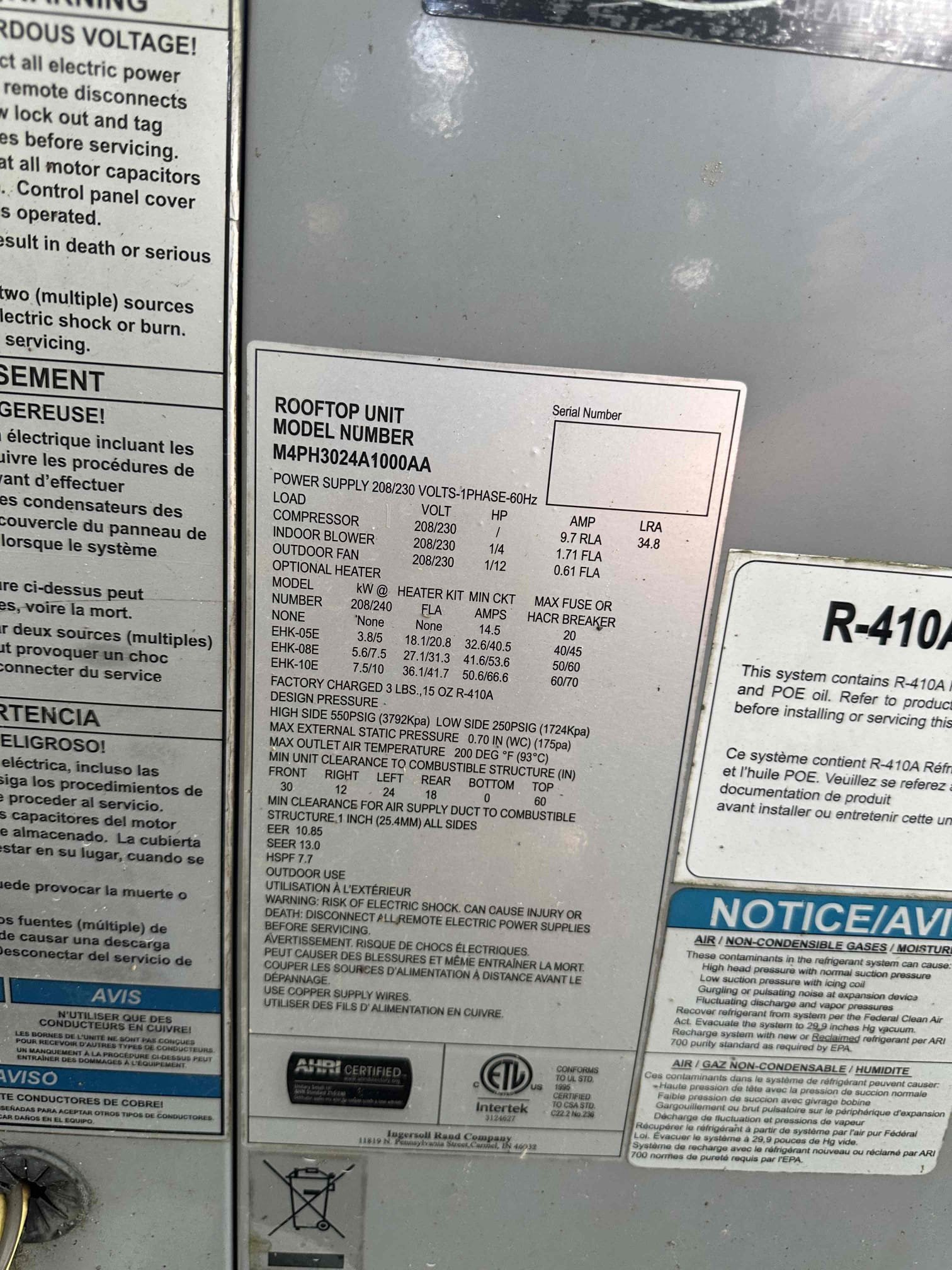 Service Report

Arrived on site and performed a complete system evaluation. Upon inspection, found the system was not operating properly due to a low refrigerant charge. The system was approximately 1.5 pounds low on refrigerant. Added the necessary refrigerant to bring the charge back within manufacturer specifications and verified proper system operation.

After charging the system, the unit was tested and is currently operating normally with proper cooling performance. Further inspection revealed a refrigerant leak in the condenser coil. The customer was informed of the leak and understands that the refrigerant added today is a temporary solution and not a permanent repair.

Customer stated they are planning to replace the HVAC system in the fall and would like to keep the current system operational through the summer months. Customer elected to proceed with refrigerant only at this time and paid in cash. System was operating properly at the time of departure with no additional issu