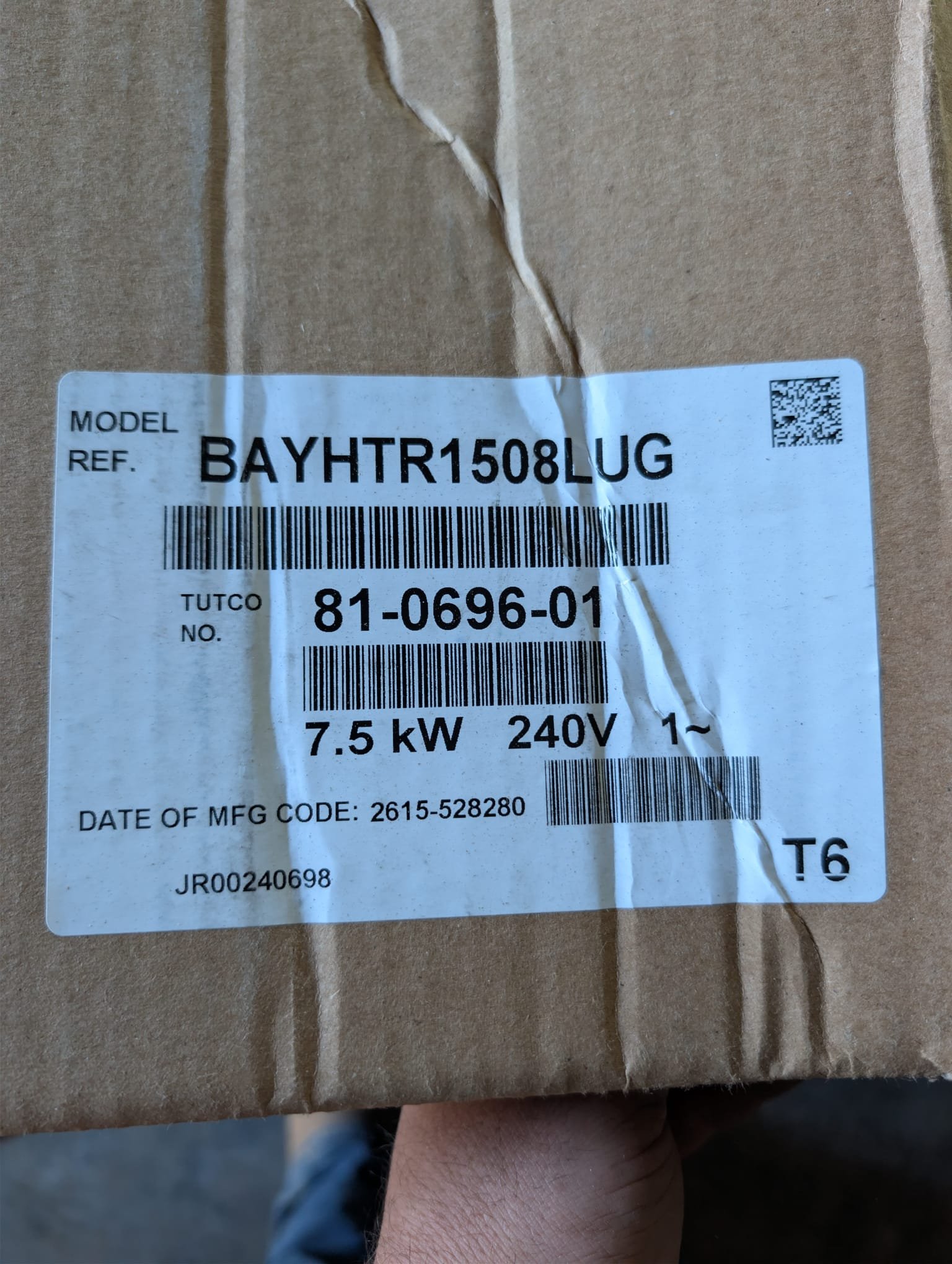 Replaced 3 ton heat pump air handler. Replaced pad, disconnect, whip, zone board, 2 thermostats. Installed 2 float switches. Installed DAT sensor. Installed 12" bypass damper. Verified operation in cooling mode. System is operational at time of departure.