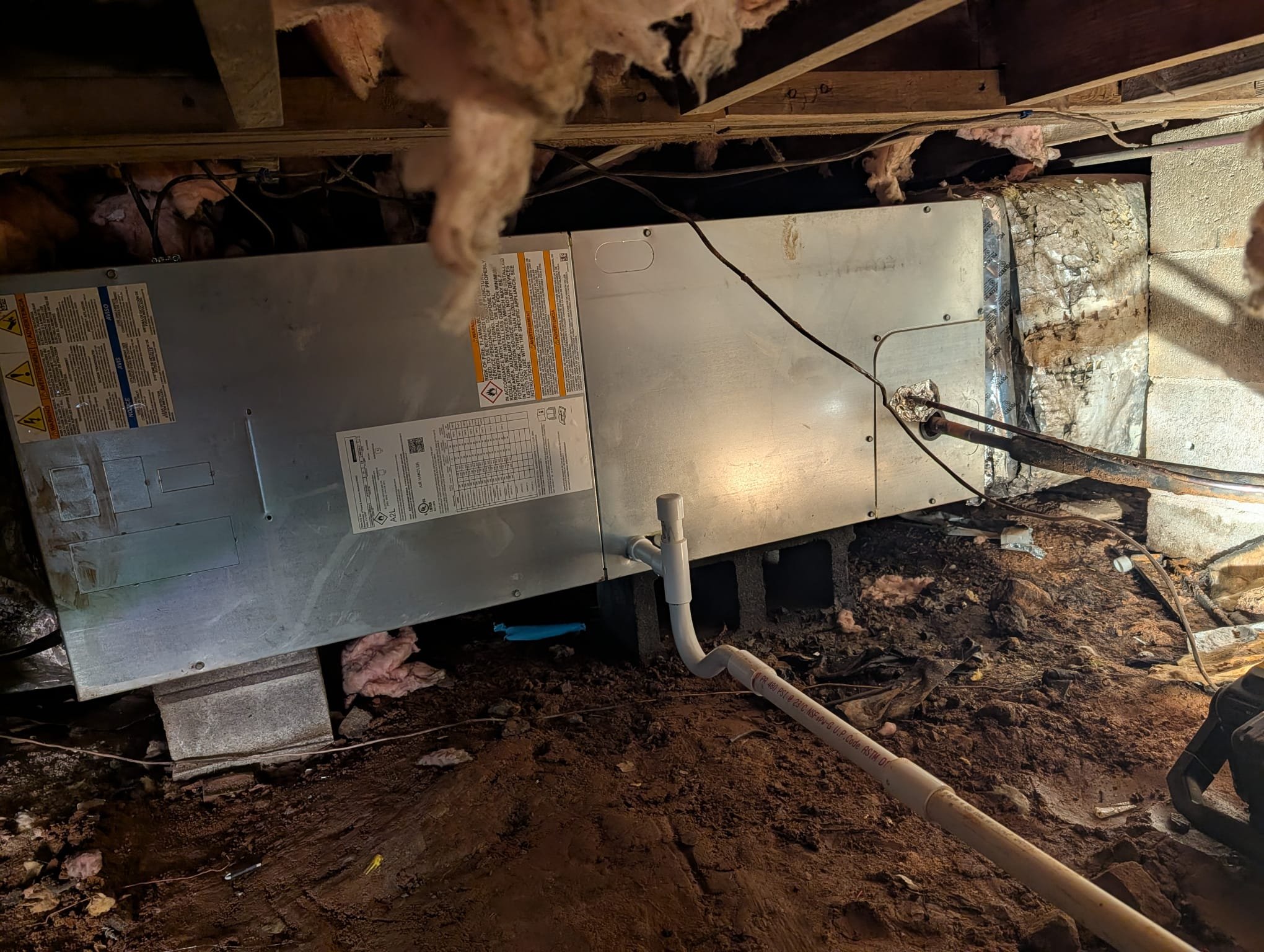 Replaced 3-ton heat pump and air handler. Replaced pad, disconnect, whip, and Wi-Fi thermostat. Verified operation in cooling mode. System is operational at time of departure.