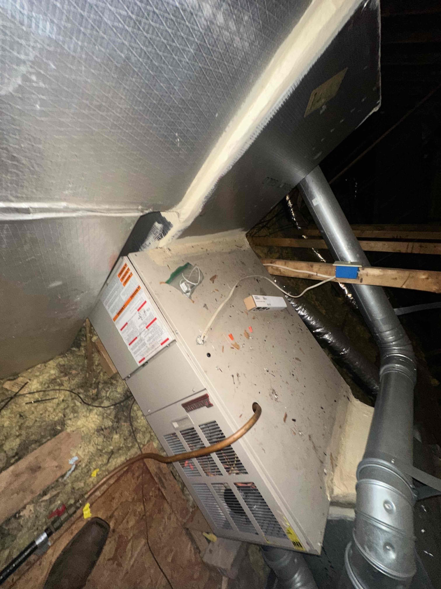 Arrived on job system running after replacement cap 