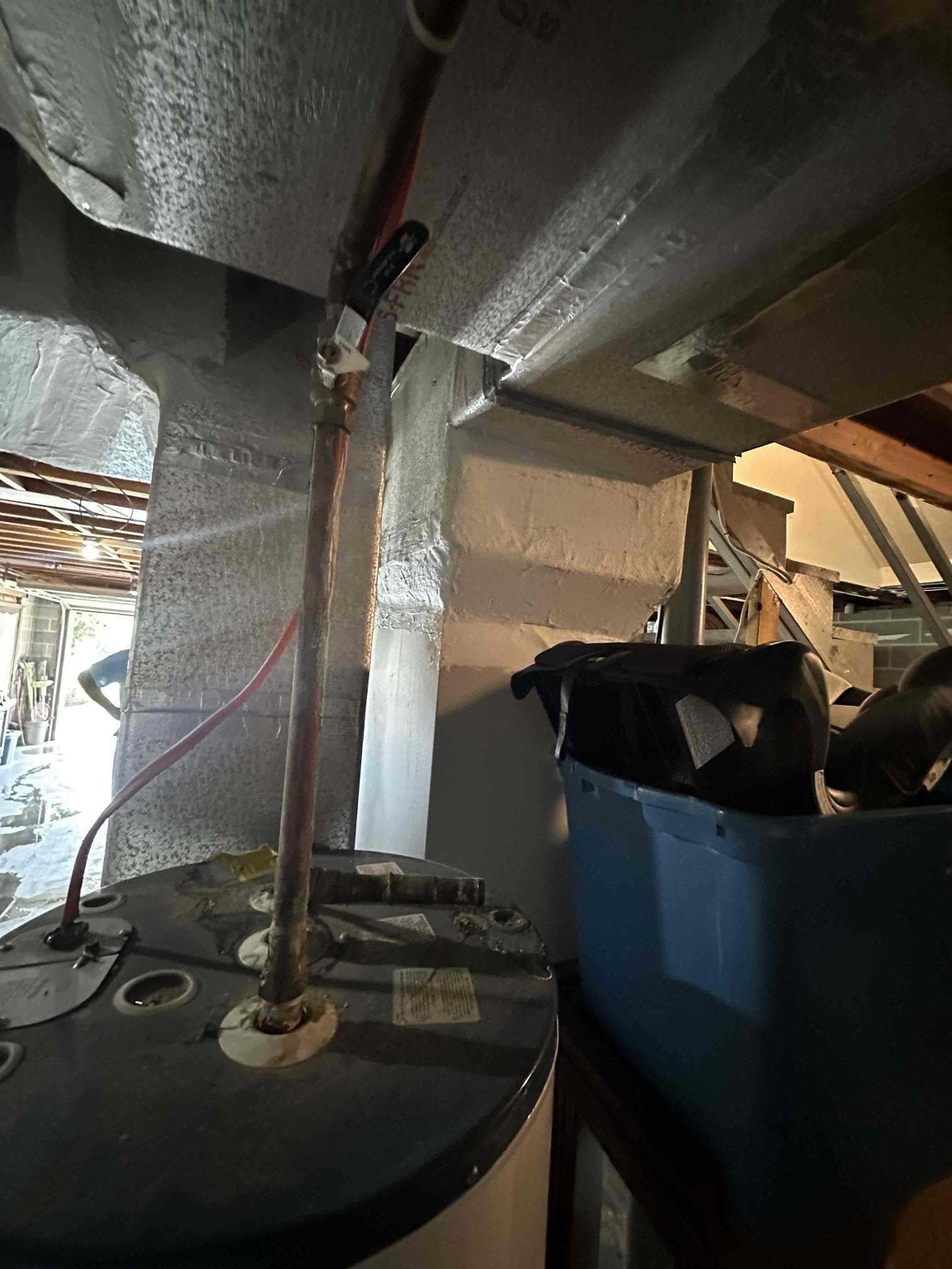 Arrived on site and performed a complete inspection of the HVAC system. Upon evaluation, the equipment was found to be operating and functioning within normal specifications. Further diagnostics determined that the reported water leak was caused by a clogged condensate drain line, resulting in improper drainage.

The condensate drain line was thoroughly cleared using dry nitrogen to remove the obstruction and restore proper condensate flow. After completing the repair, the drain system was tested and verified to be draining correctly with no further signs of blockage or water leakage.

The HVAC system was cycled through normal operation and confirmed to be operating properly at the time of departure. Cooling performance and condensate drainage were both verified, and no additional issues were found during today’s visit.